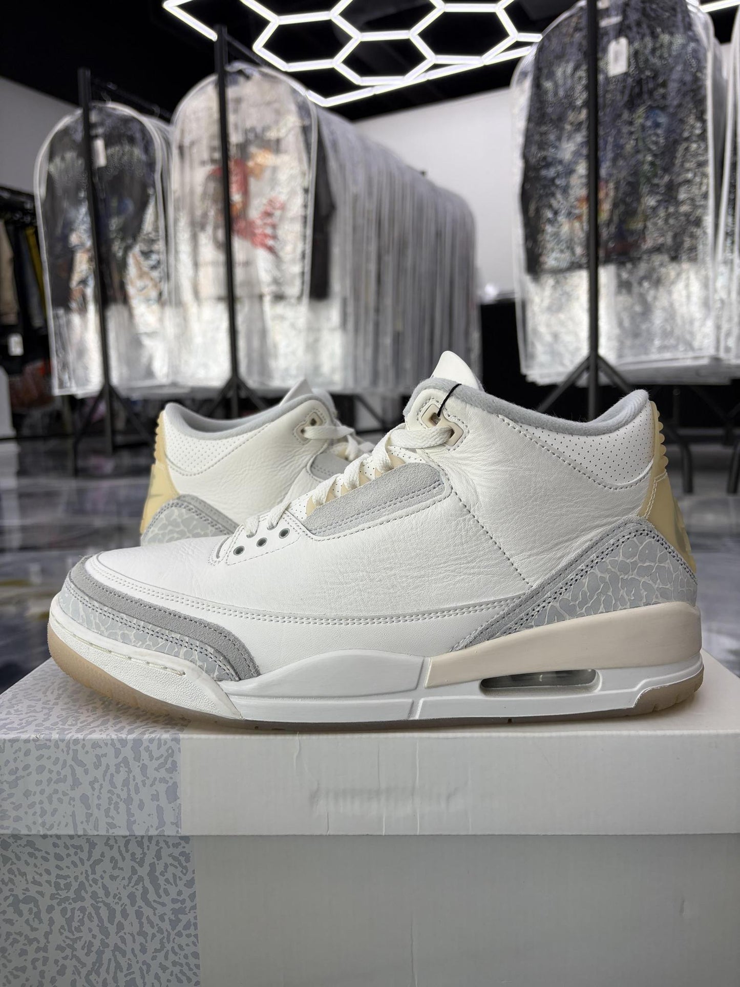 Jordan 3 Craft "Ivory" Used Size 12