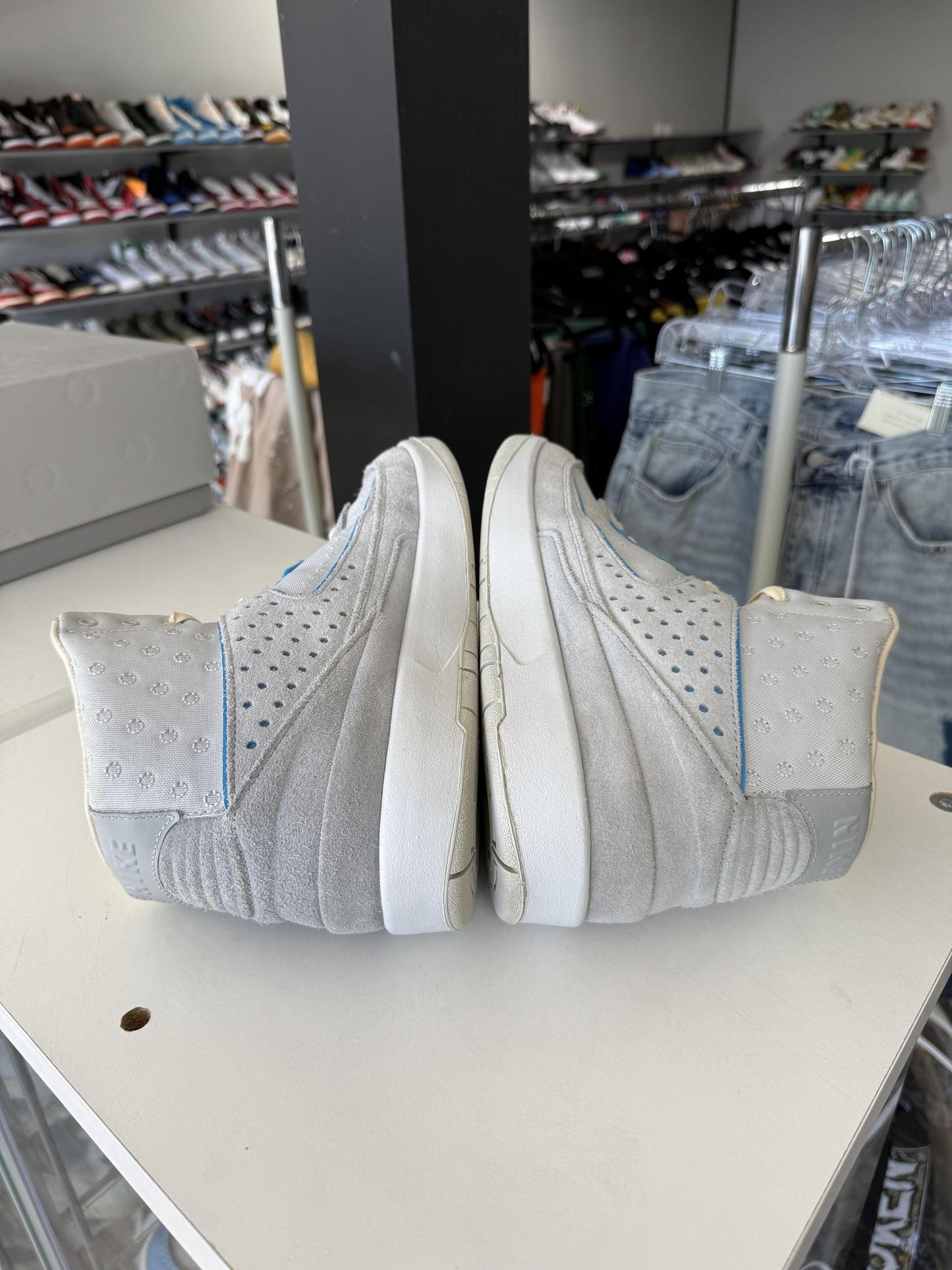 Jordan 2 x Union "Grey" Used Size 12.5