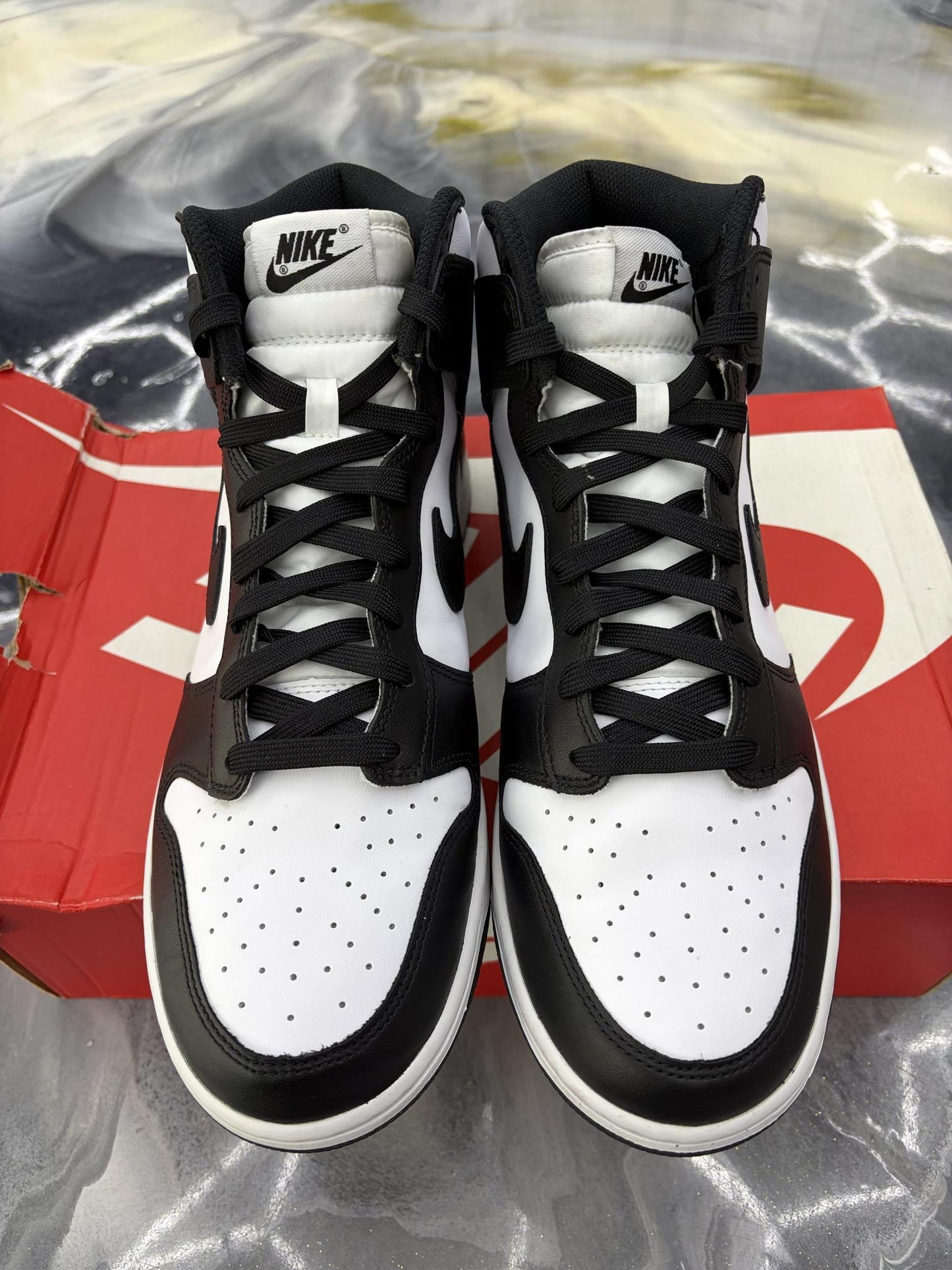 Nike Dunk High "Panda" Used Size 12