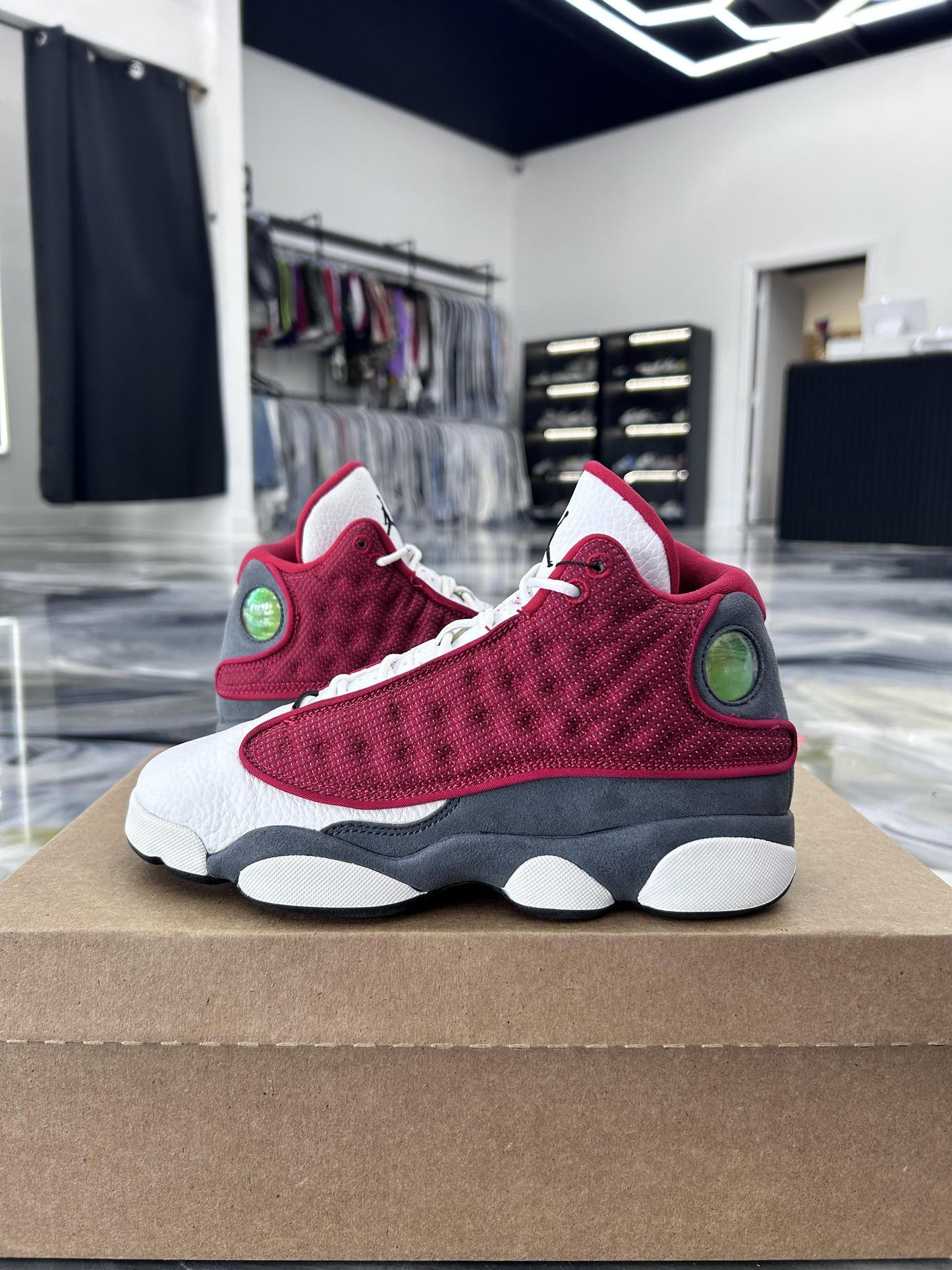 Jordan 13 "Red Flint" Used Size 5Y/6.5W