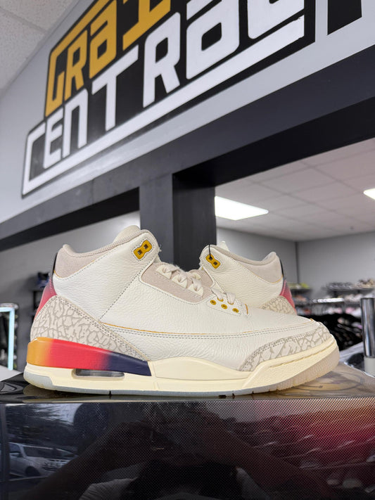 Jordan 3 x J Balvin "Sunset" Used Size 11