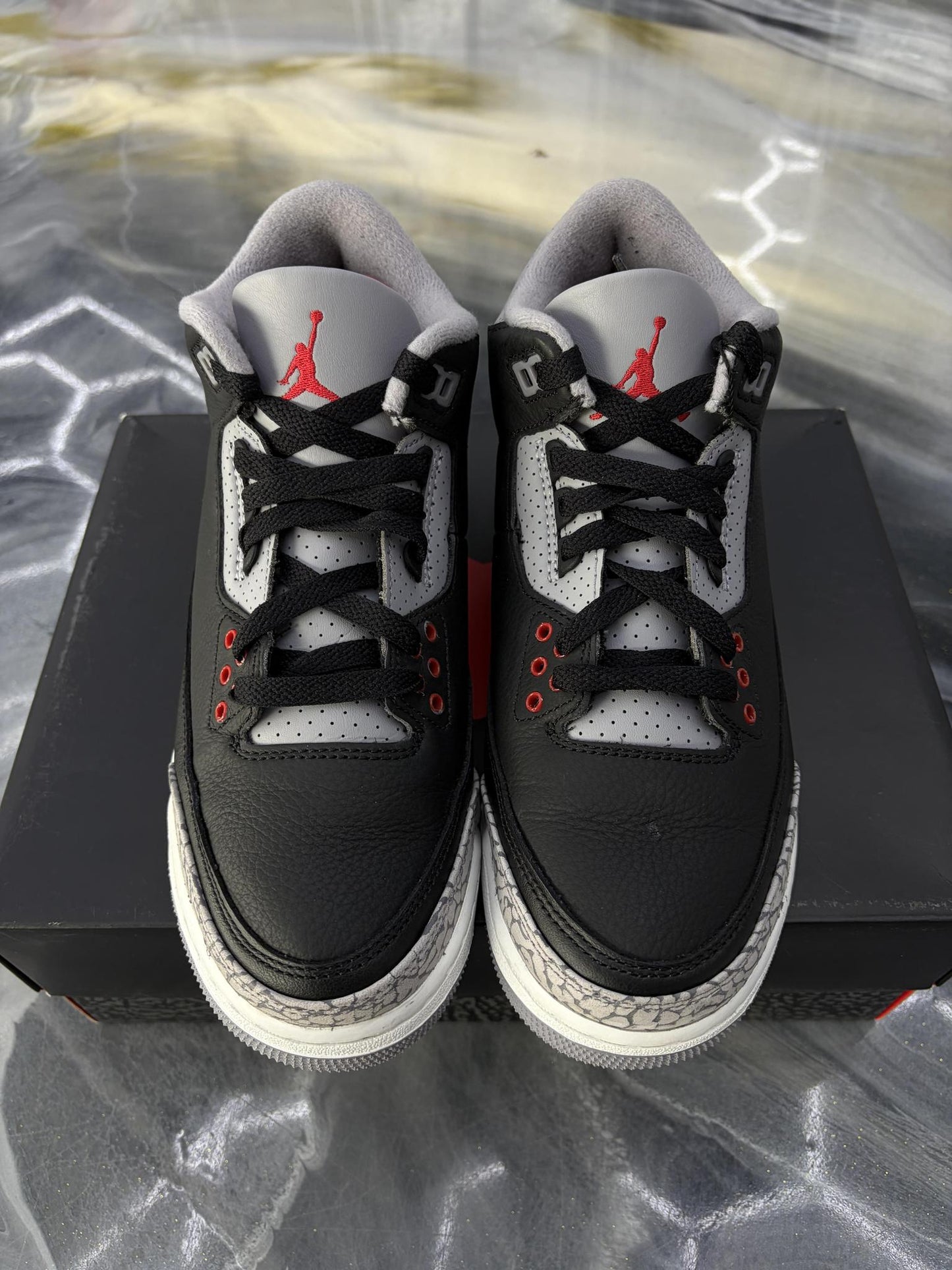Jordan 3 "Black Cement" Used Size 7Y/8.5W