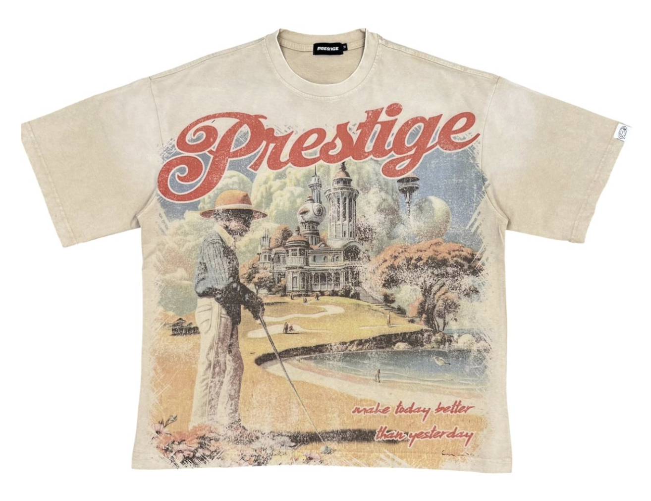 Prestige Better Than Yesterday Tee "Cream"