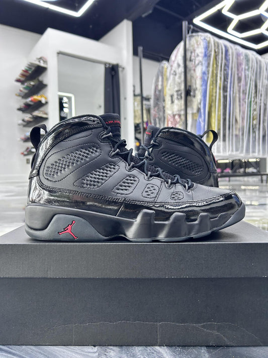 Jordan 9 Bred Patent Used Size 12