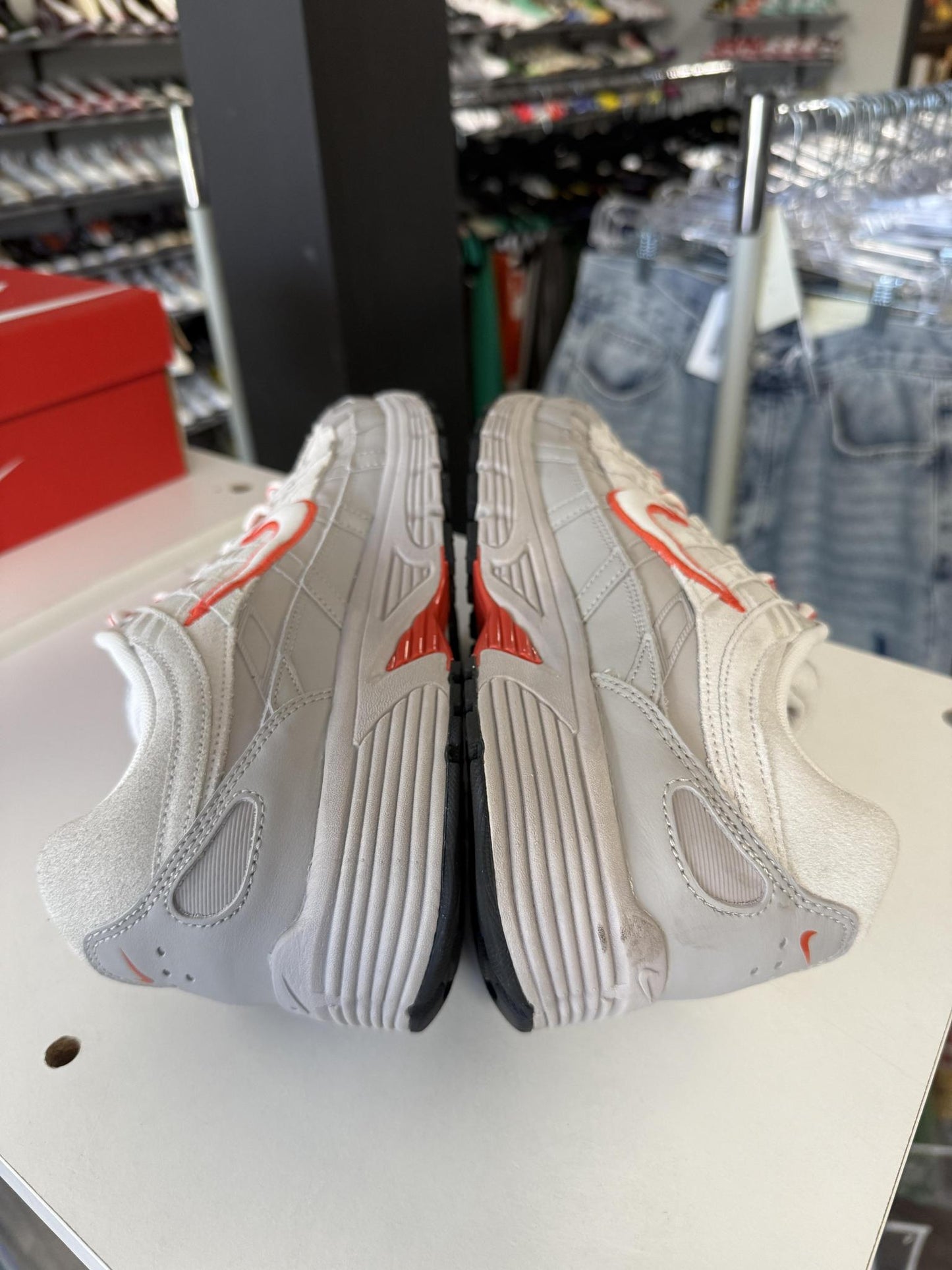 Nike P-6000 "Phantom Picante Red" Used Size 10.5