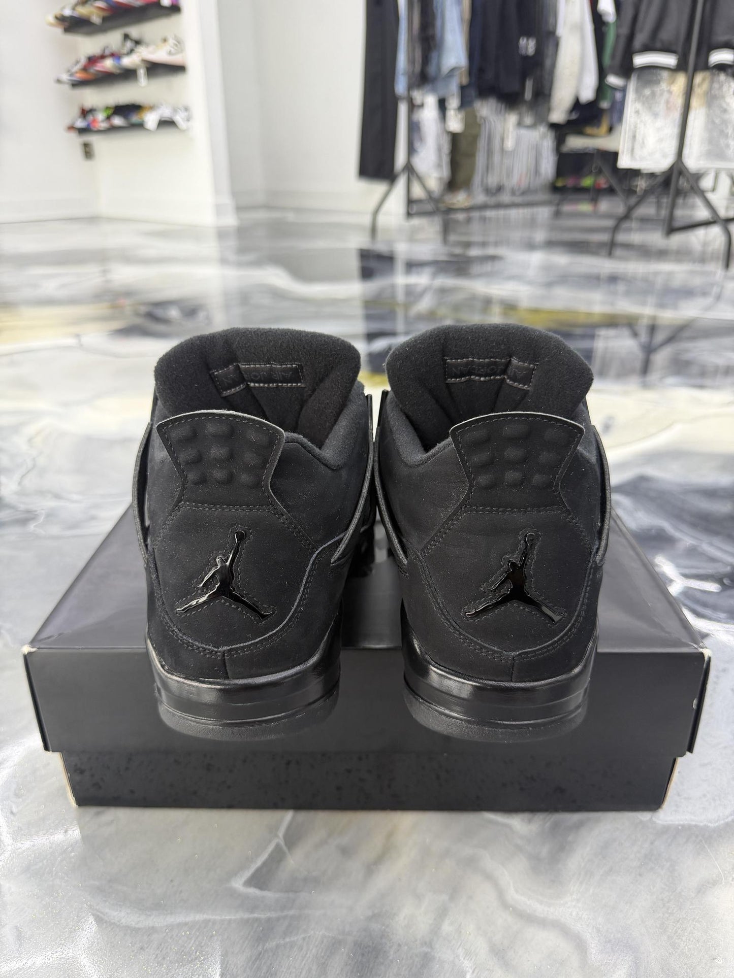 Jordan 4 "Black Cat" Used Size 12