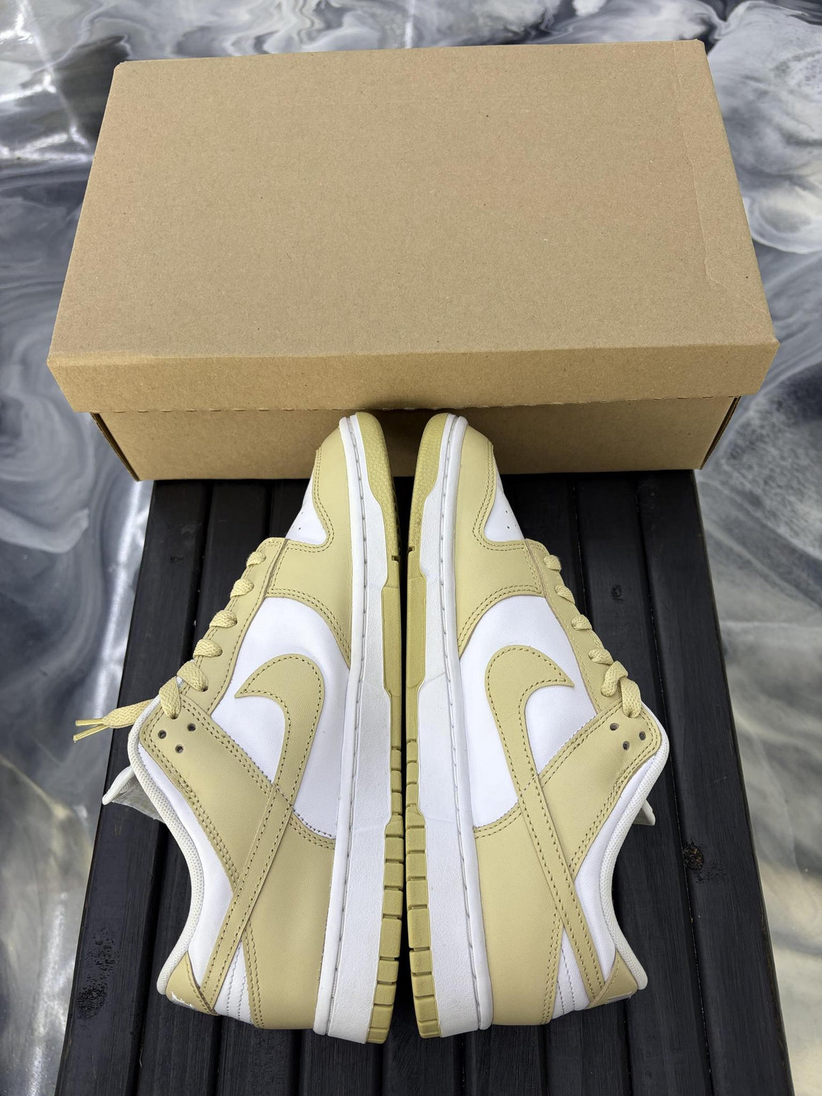 Nike Dunk Low "Team Gold" Used Size 9