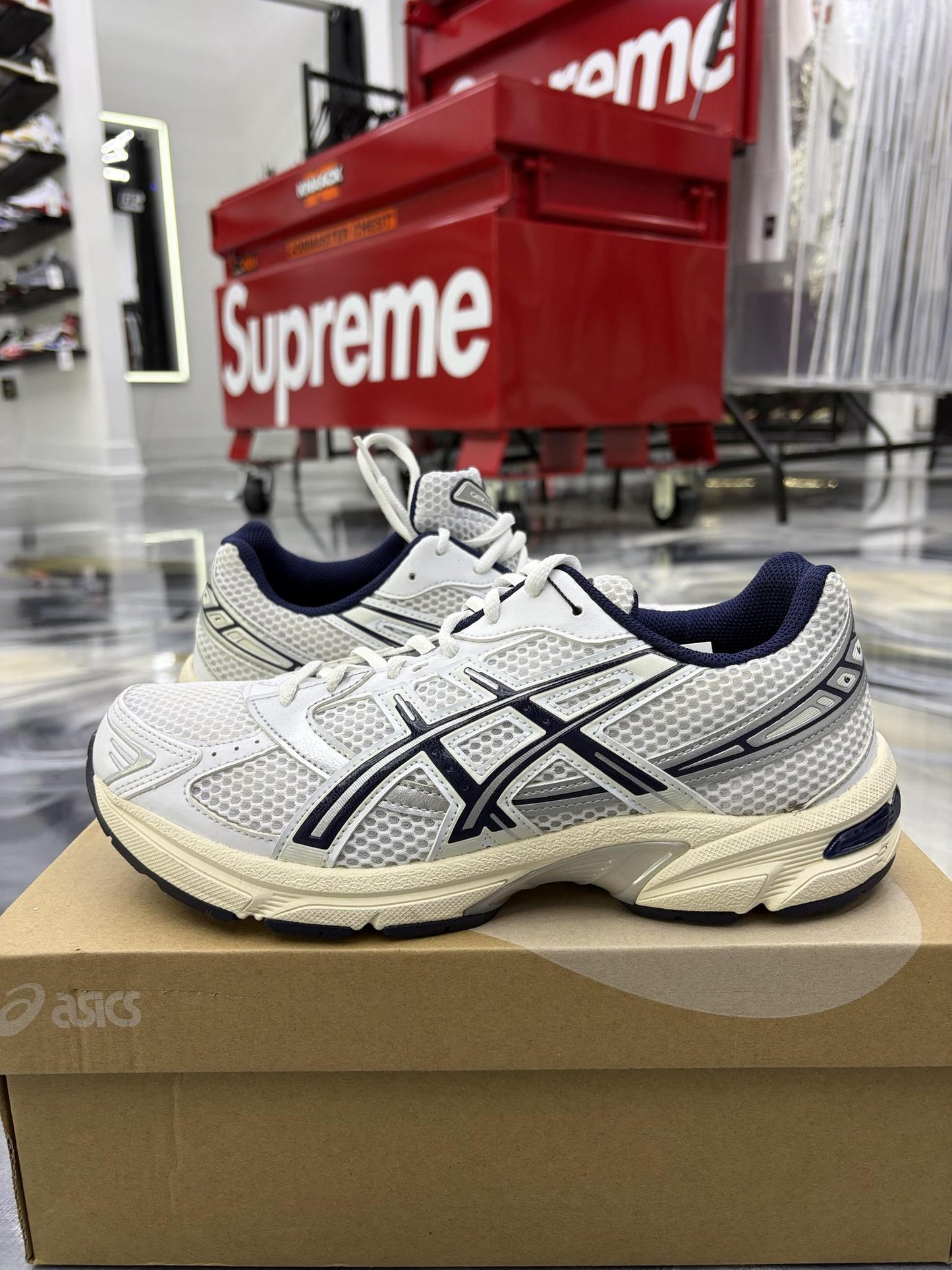 Asics Gel 1130 "White Midnight" Used Size 8