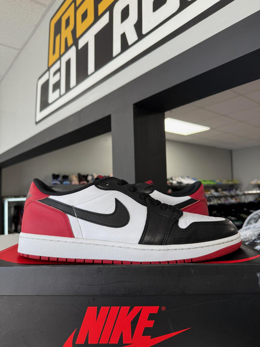 Jordan 1 Low "Black Toe" Used Size 13