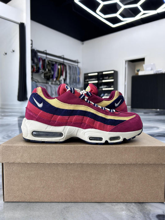 Nike Air Max 95 "Red Navy Gold" Size 8.5