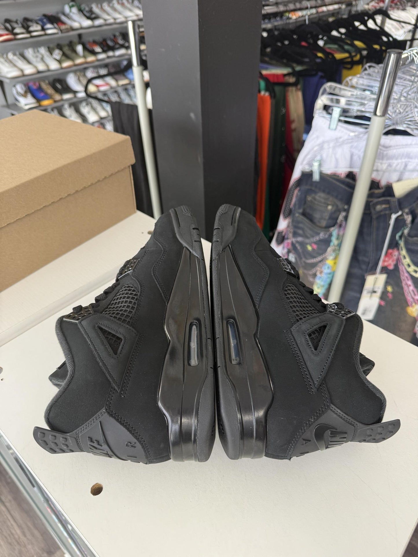 Jordan 4 "Black Cat" Used Size 10
