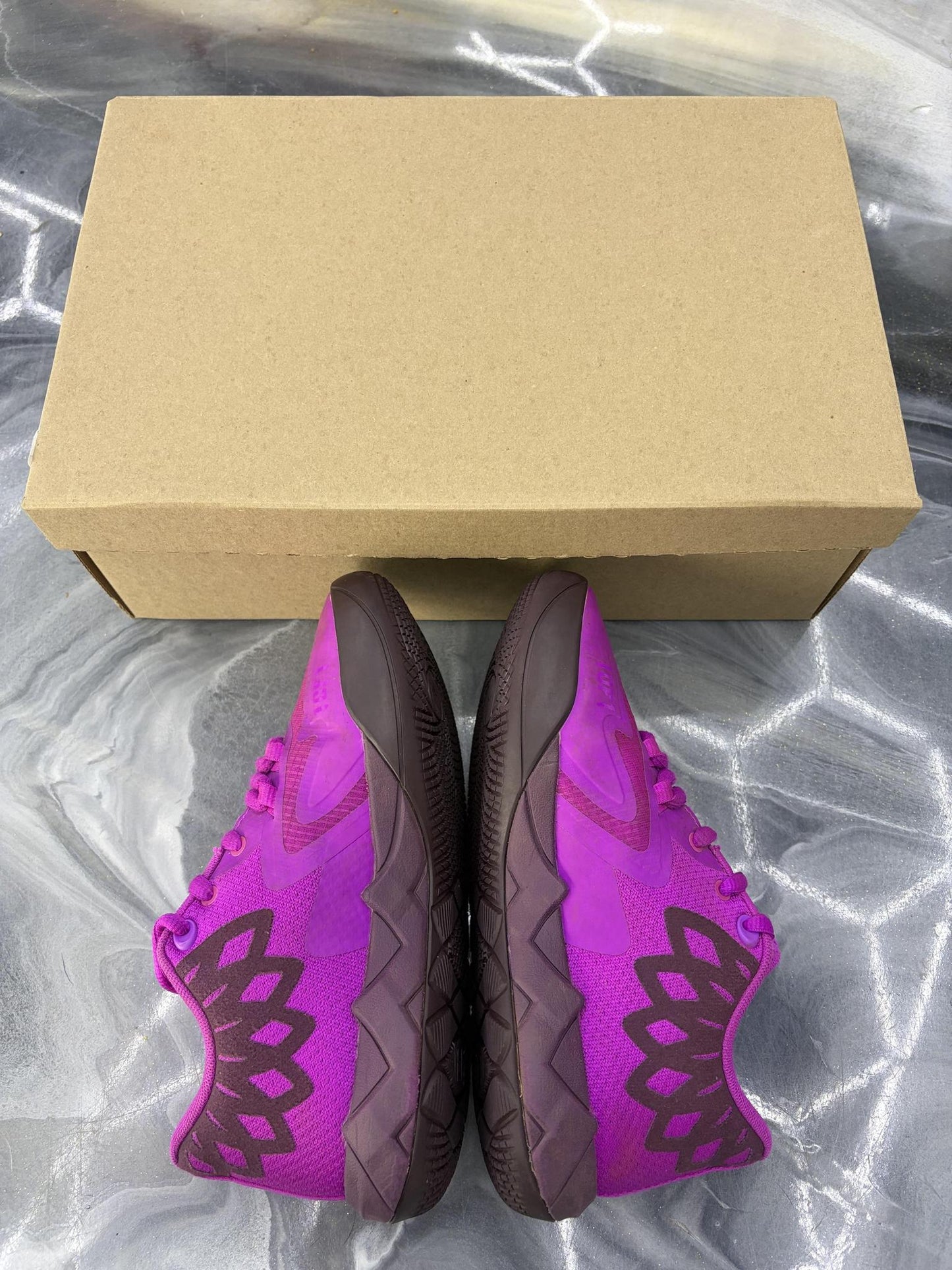 Puma Lamelo Ball "Disco" Used Size 4Y/5.5W