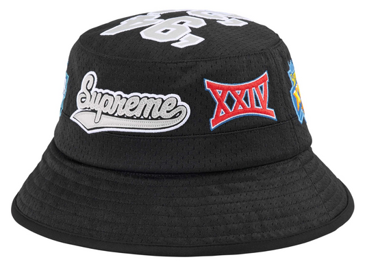 Supreme Mesh Cruiser Bucket Hat "Black"