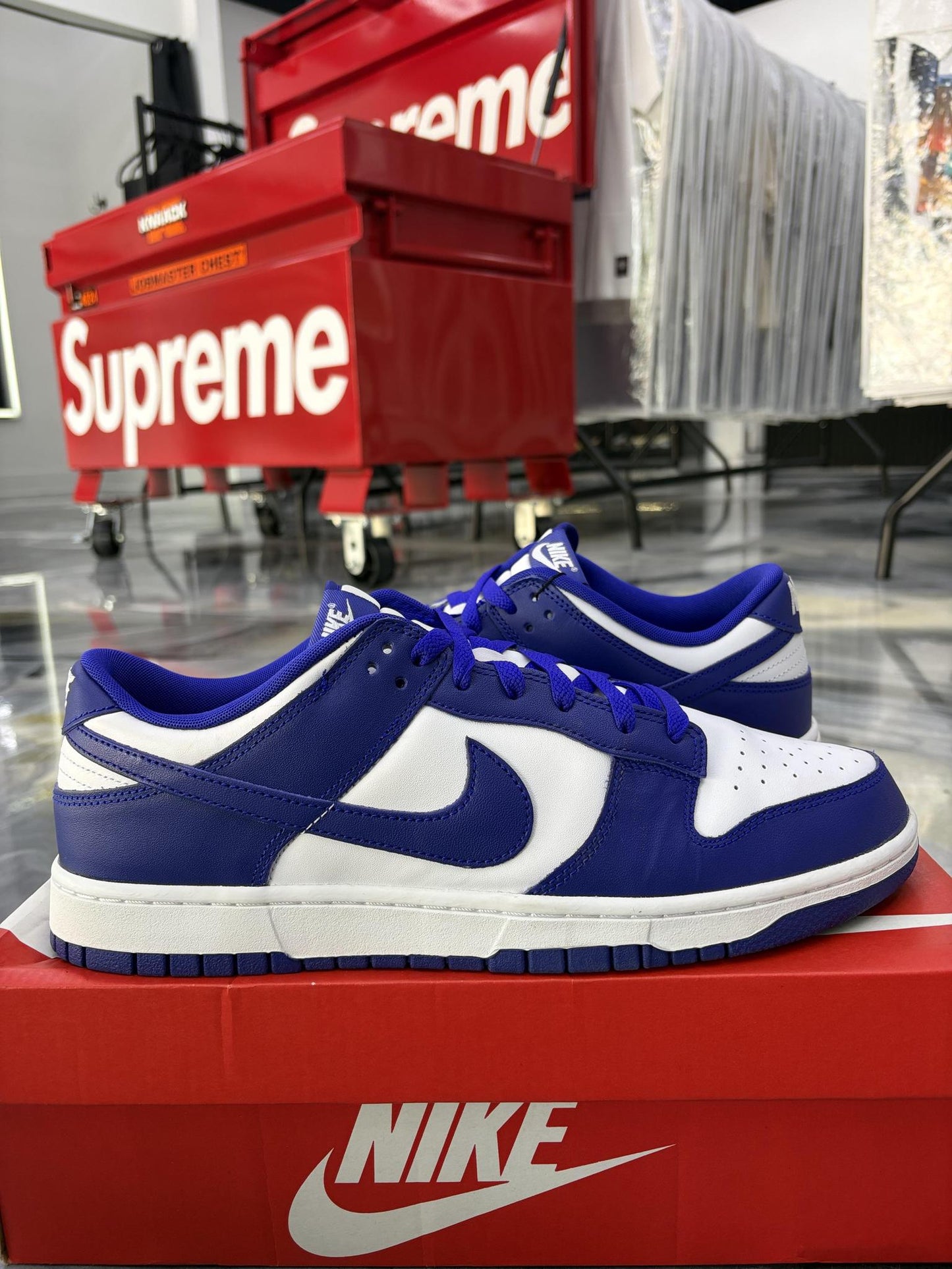 Nike Dunk Low "Concord" Used Size 13