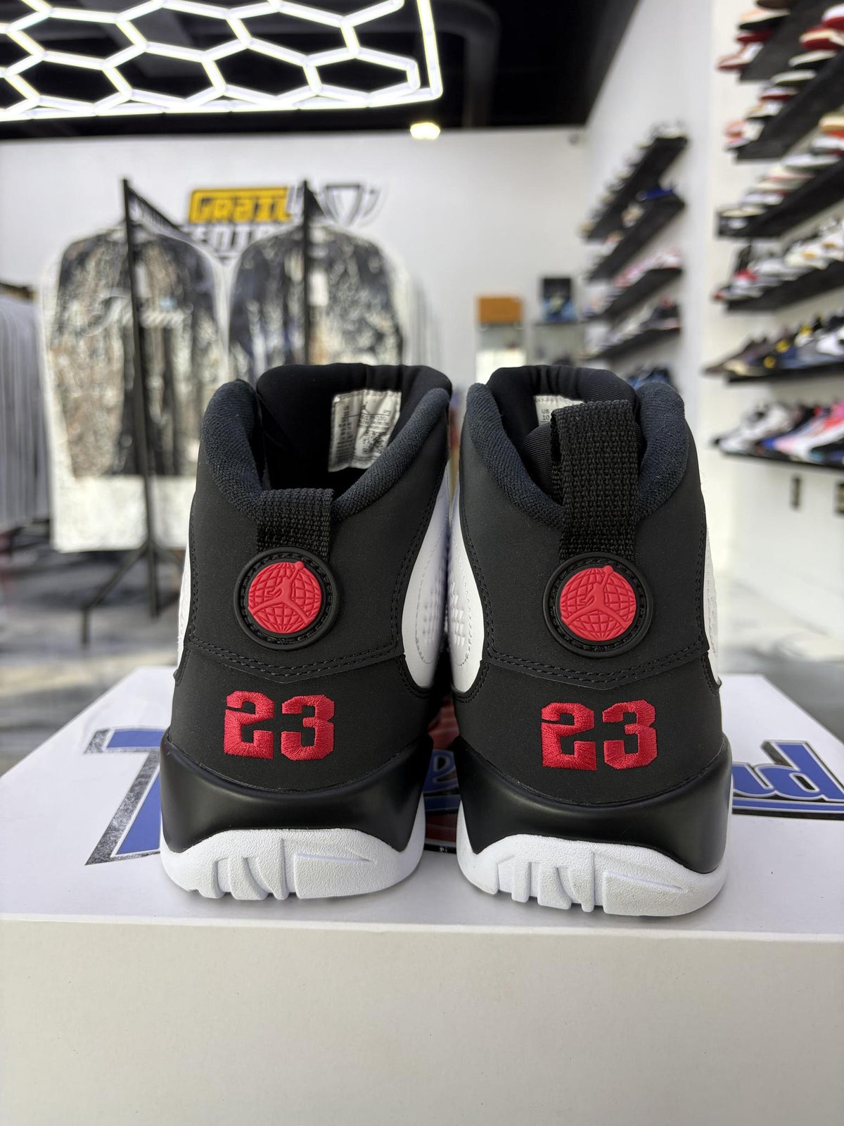 Jordan 9 "Space Jam" Used Size 10