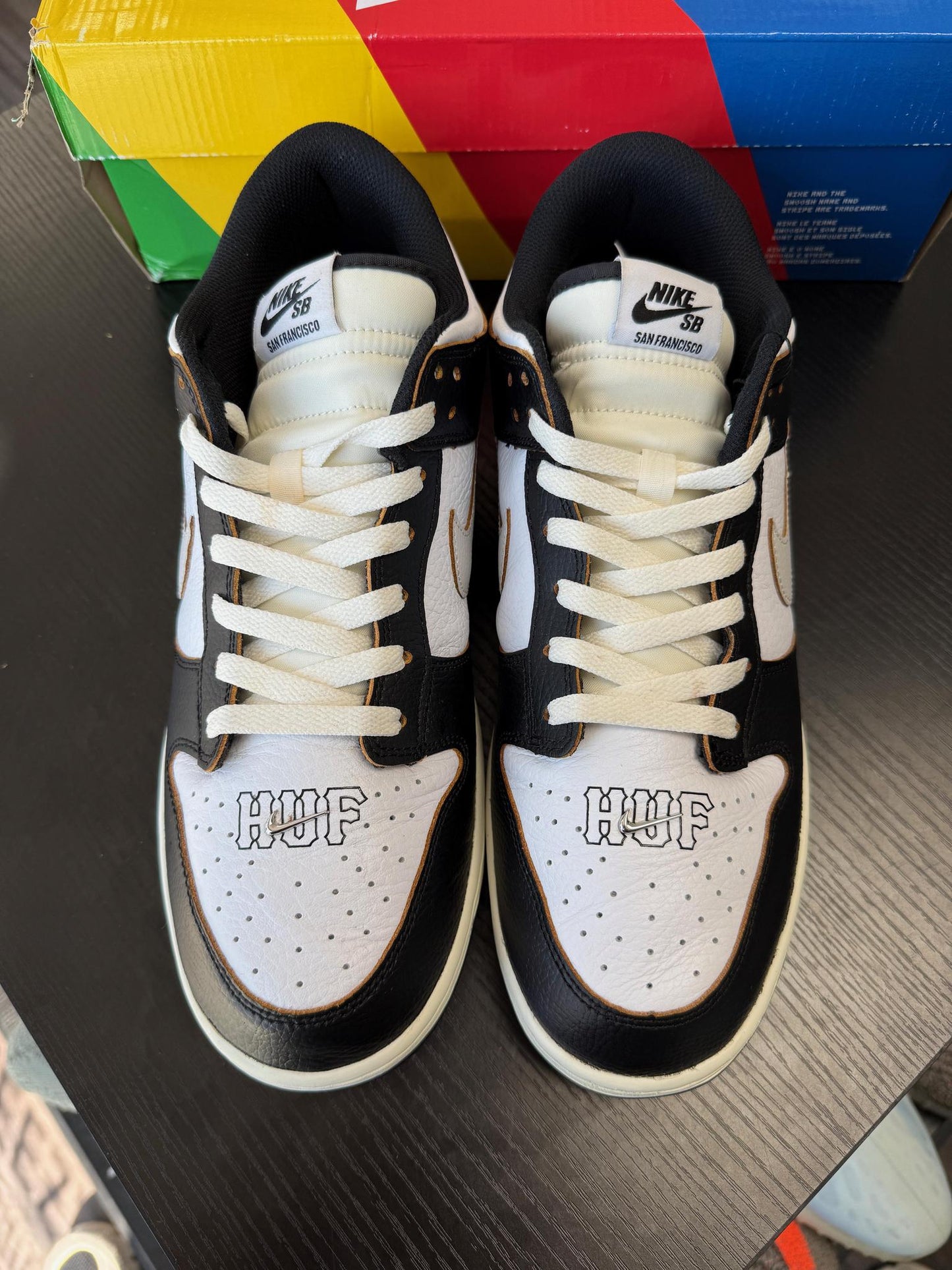 Nike SB Dunk Low x HUF "San Francisco" Used Size 12