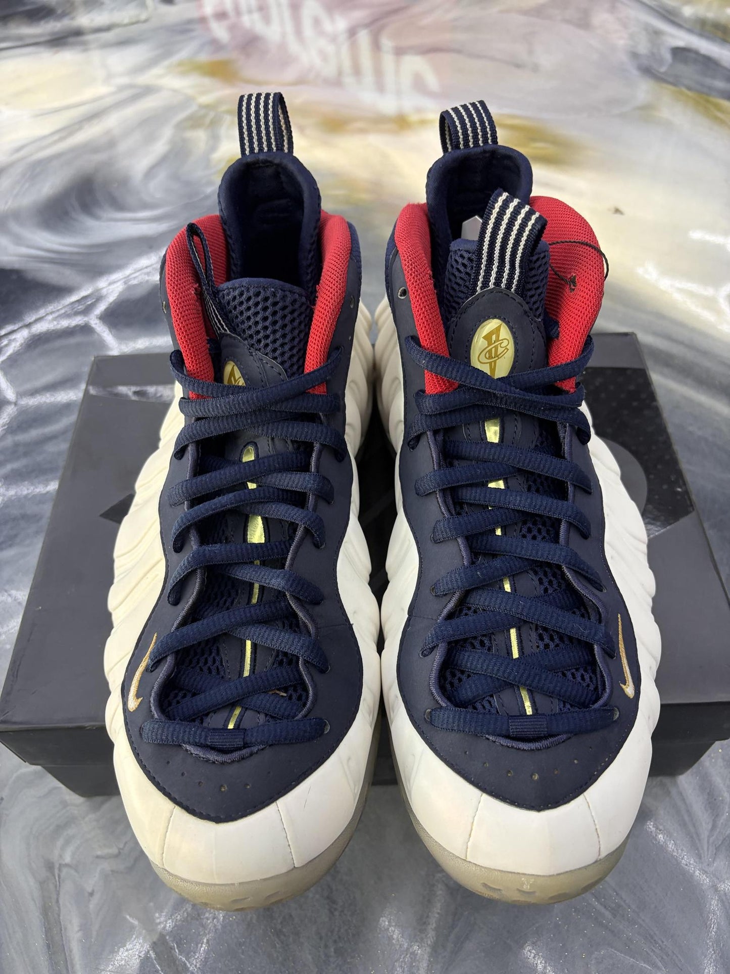 Nike Air Foamposite One "Olympic" Used Size 12