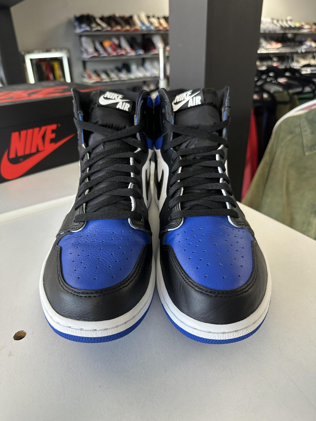 Jordan 1 "Royal Toe" Used Size 14