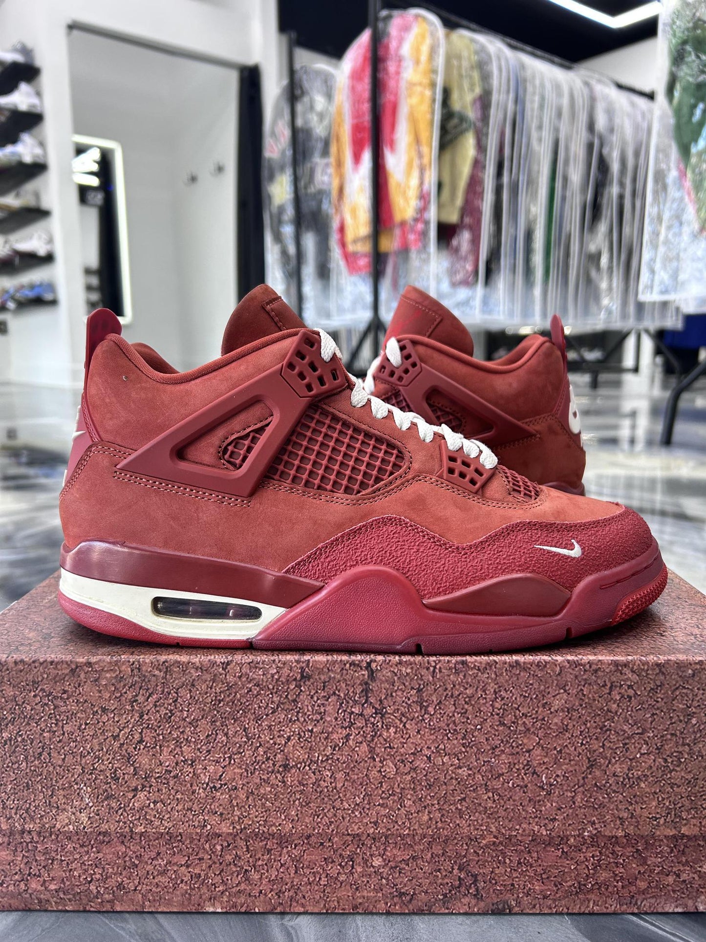 Jordan 4 "Brick By Brick" Used Size 10