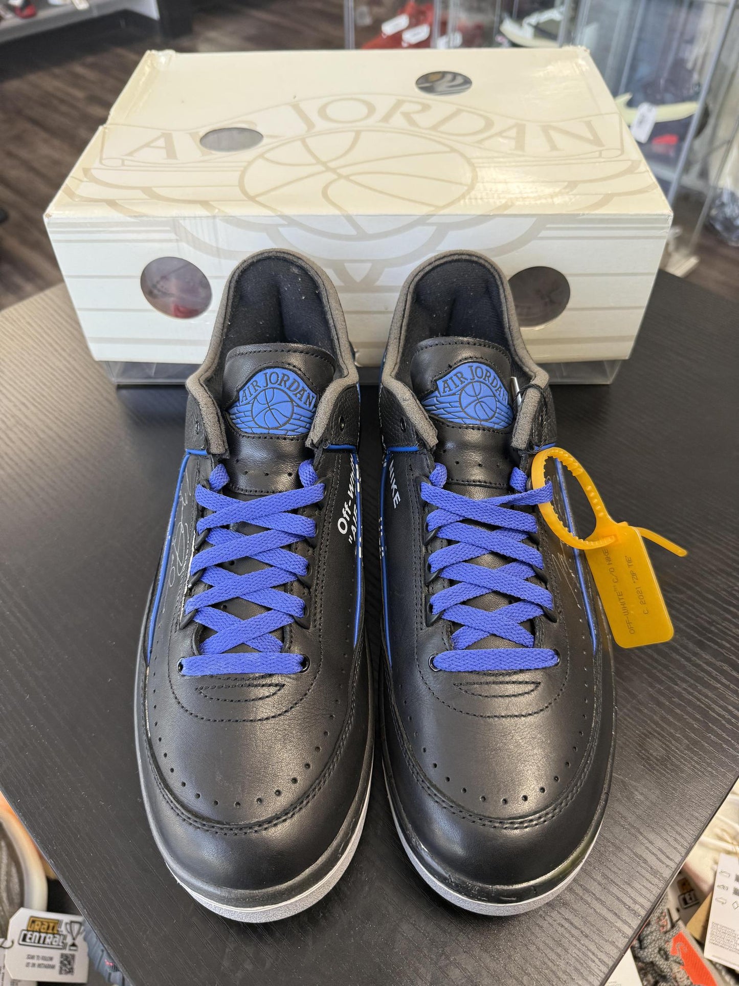 Jordan 2 Low X Off White "Black" Used Size 12.5