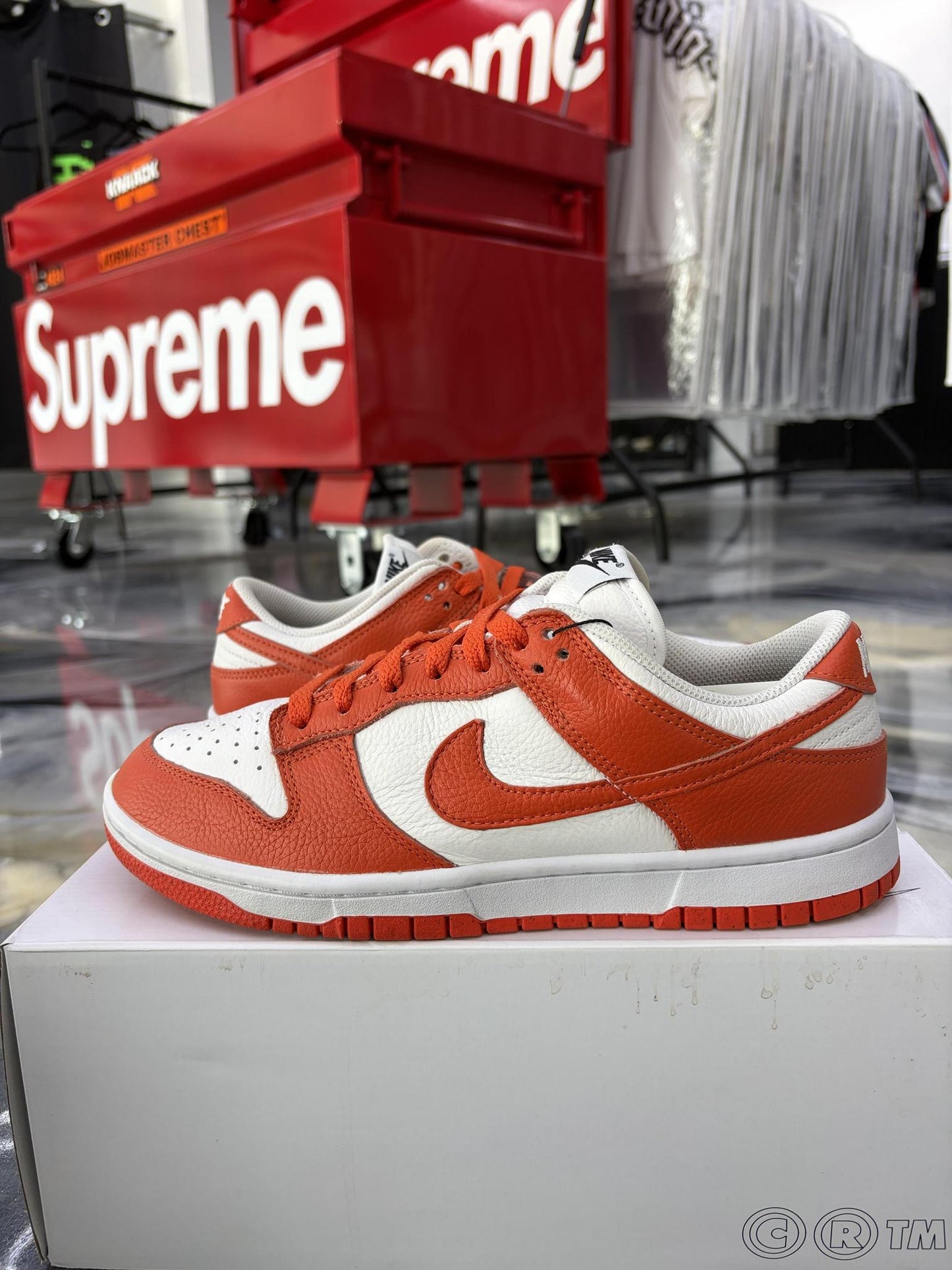 Nike Dunk Low "Orange ID" Used Size 8.5