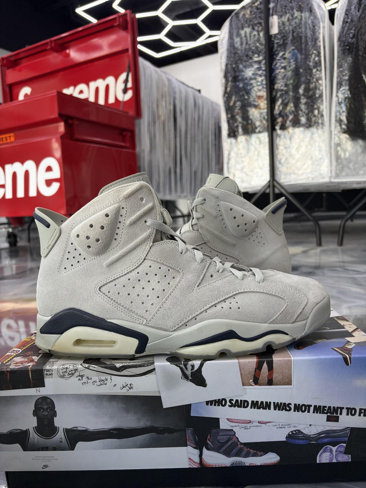 Jordan 6 "Georgetown" Used Size 12