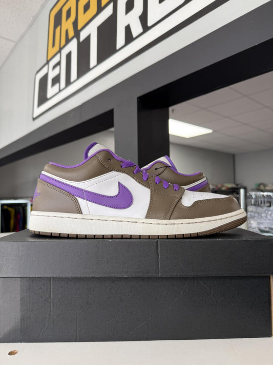 Jordan 1 Low "Purple Mocha" Used Size 12