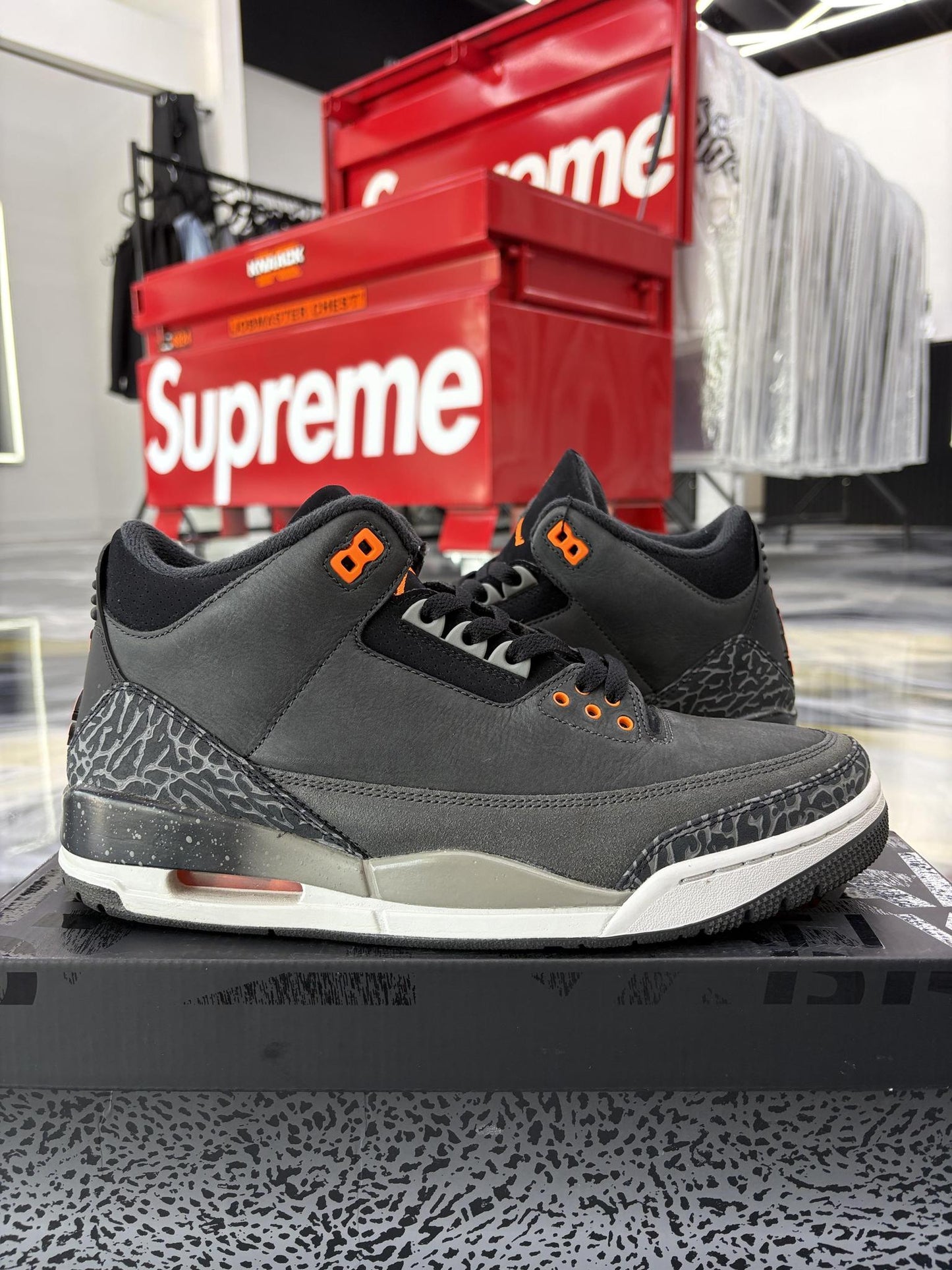 Jordan 3 "Fear" Used Size 10