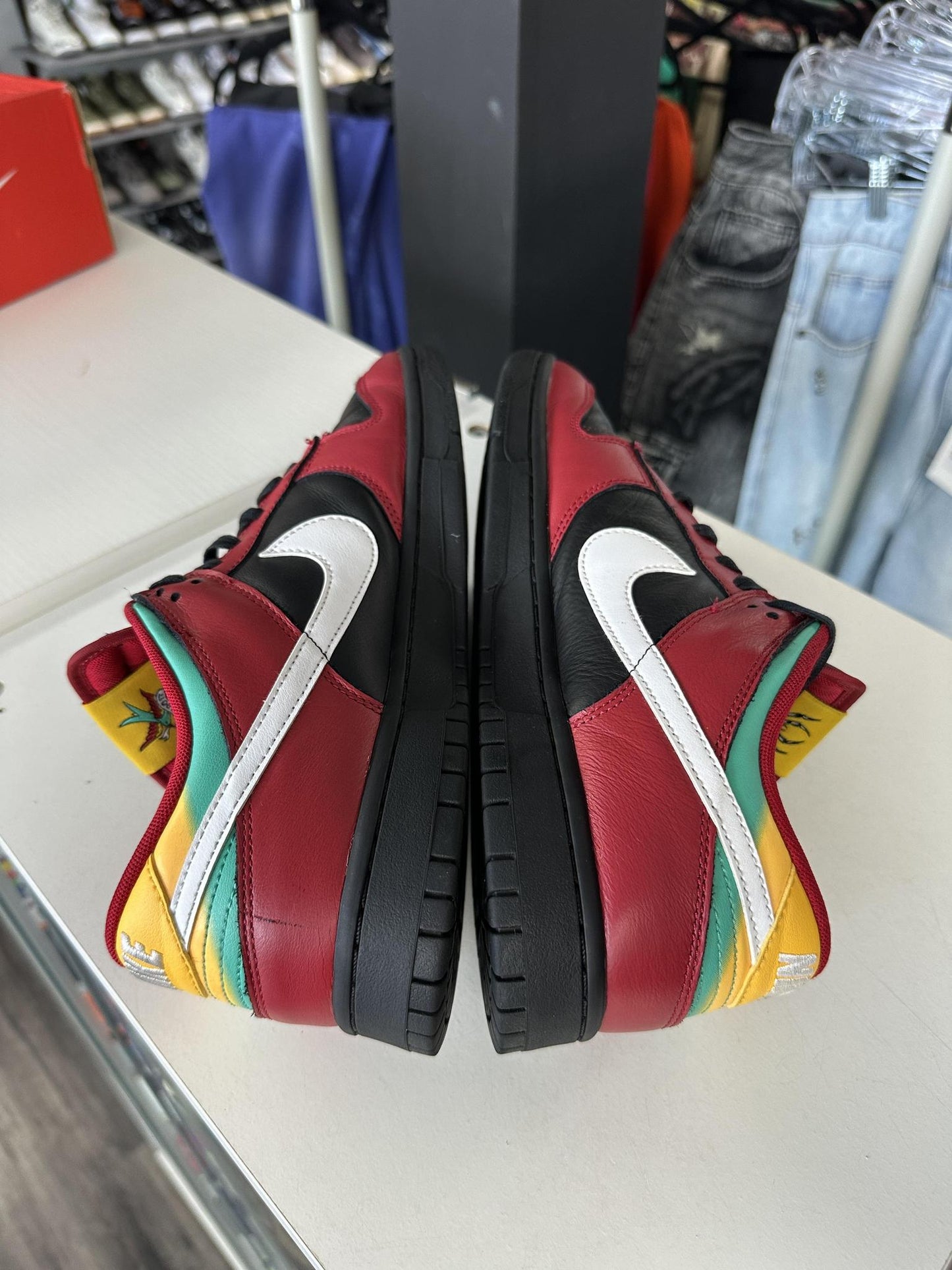 Nike Dunk Low "Multicolor Red" Size 11