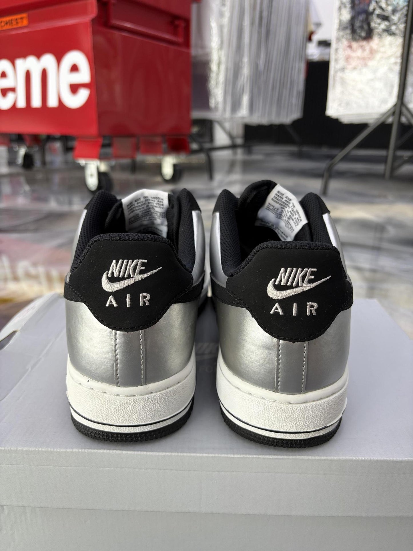 Nike Air Force 1 "Metallic" Used Size 11.5