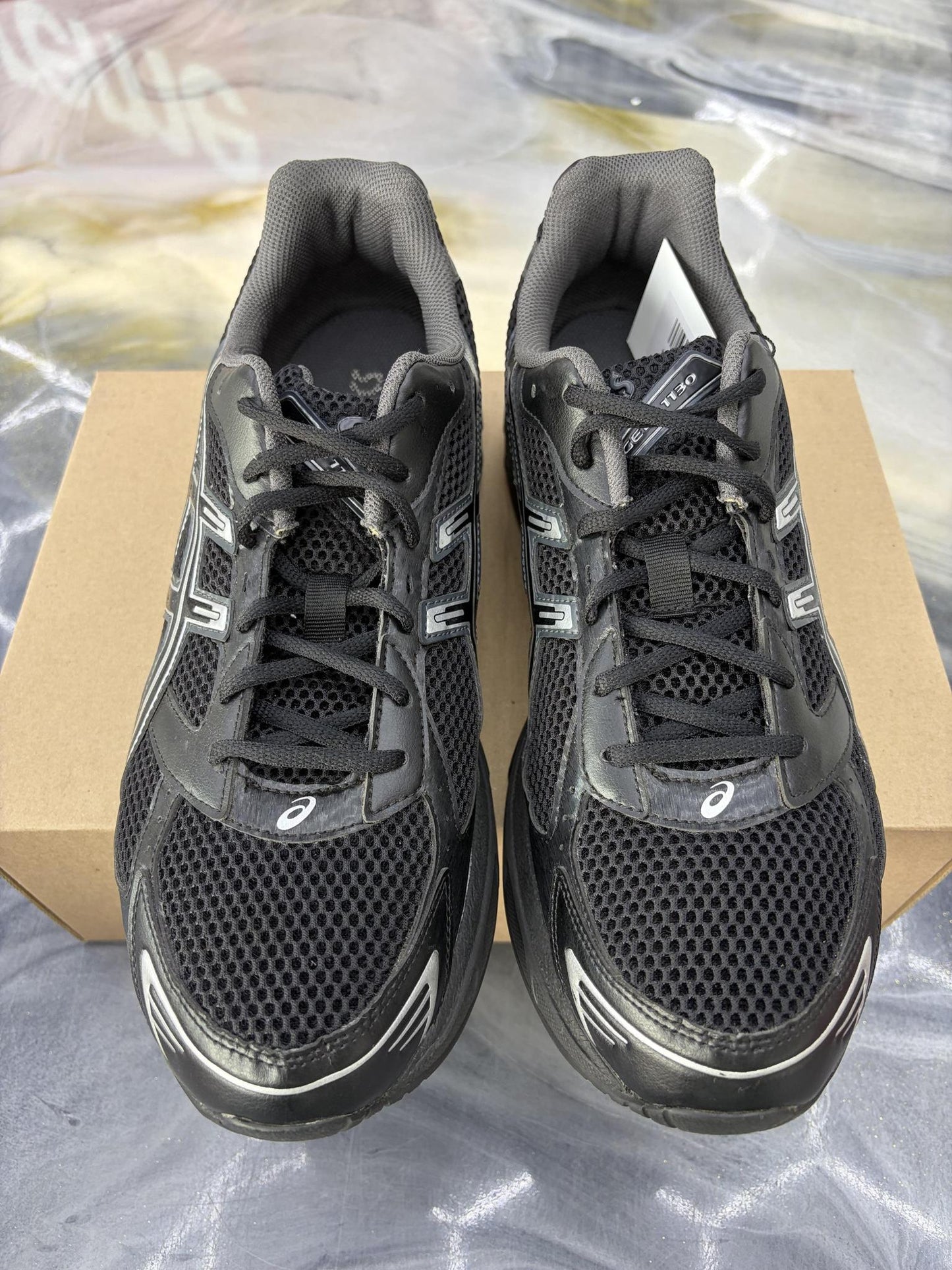 Asics Gel 1130 "Black Pure Silver" Used Size 13