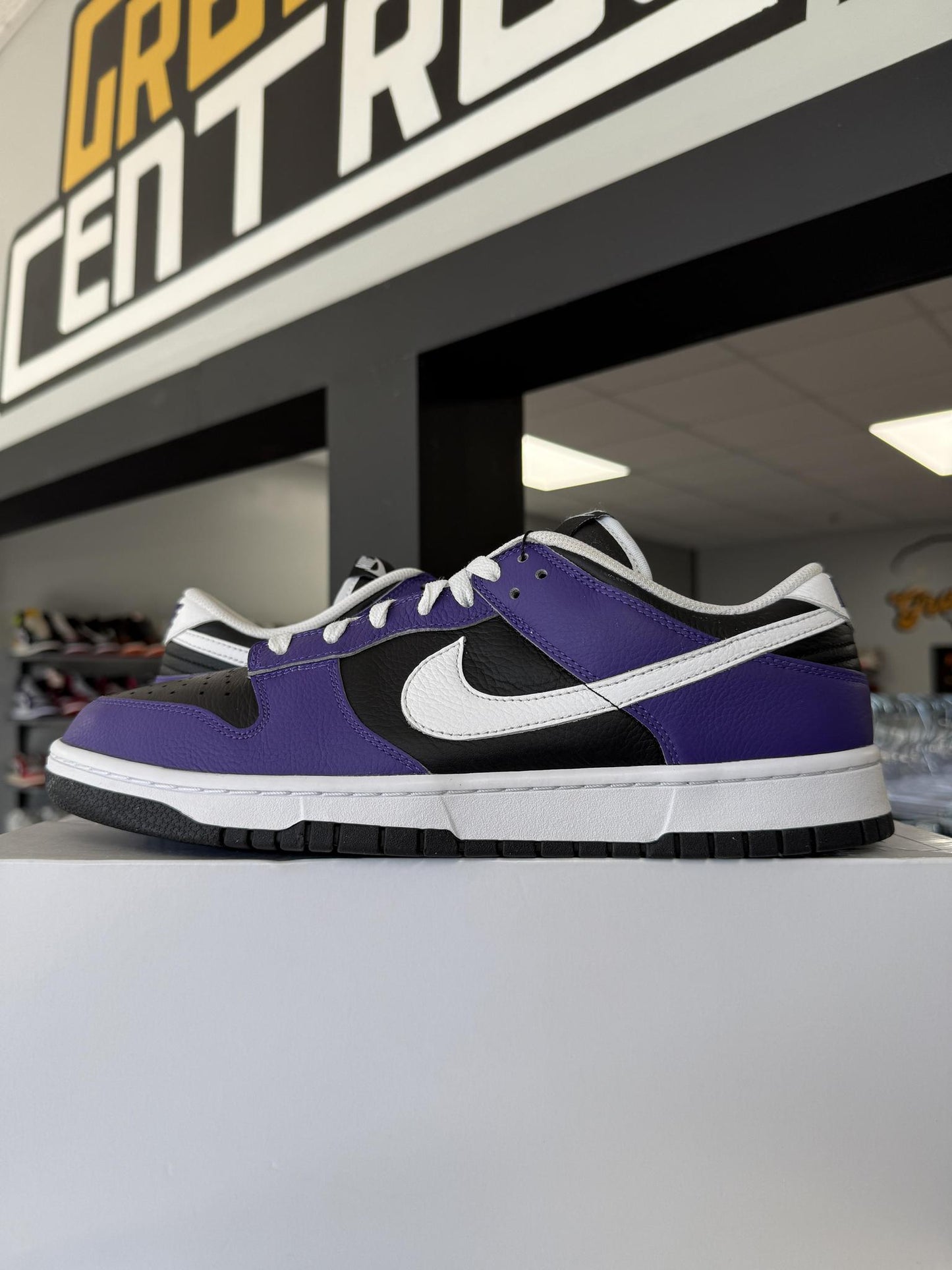 Nike Dunk Low Nike ID "Purple Black" Used