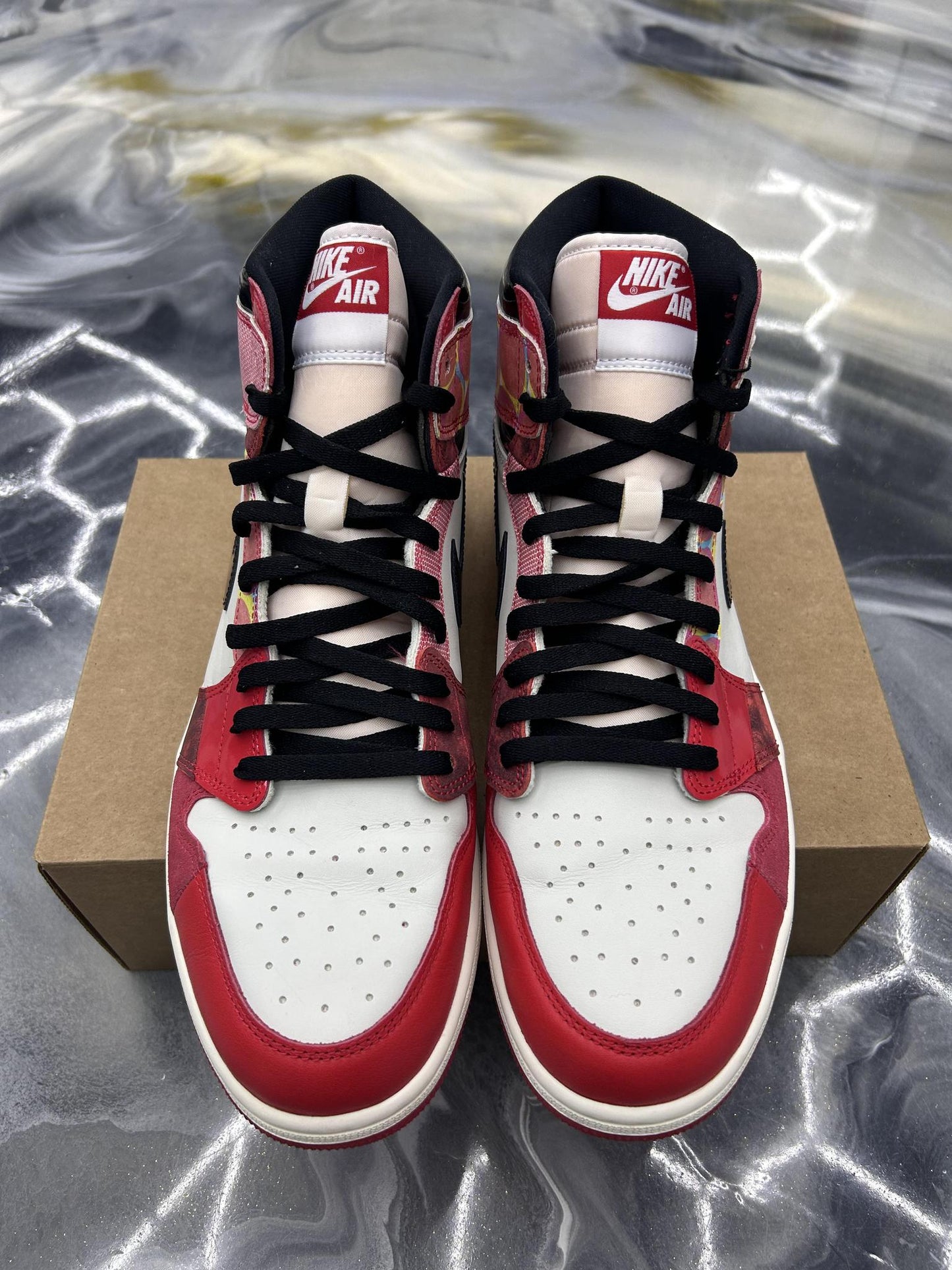 Jordan 1 "Across The Spiderverse" Used Size 14