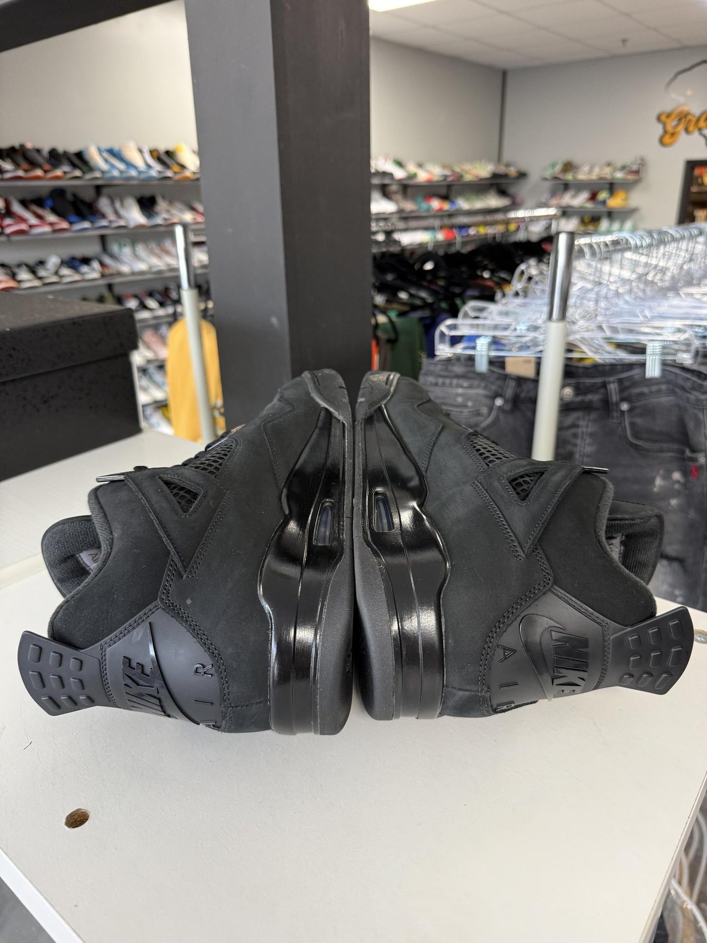 Jordan 4 "Black Cat" Used Size 13