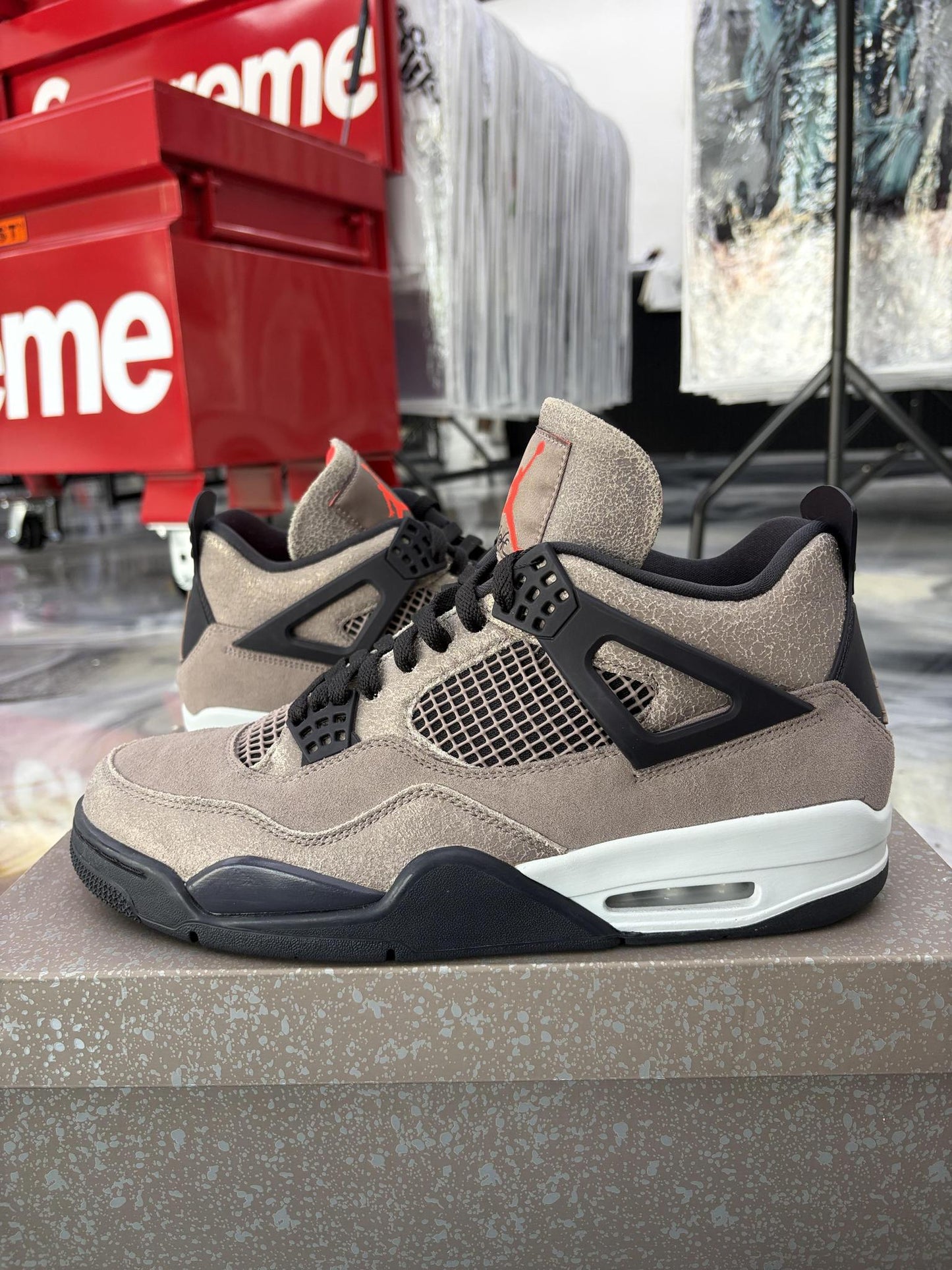 Jordan 4 "Taupe Haze" Used Size 12