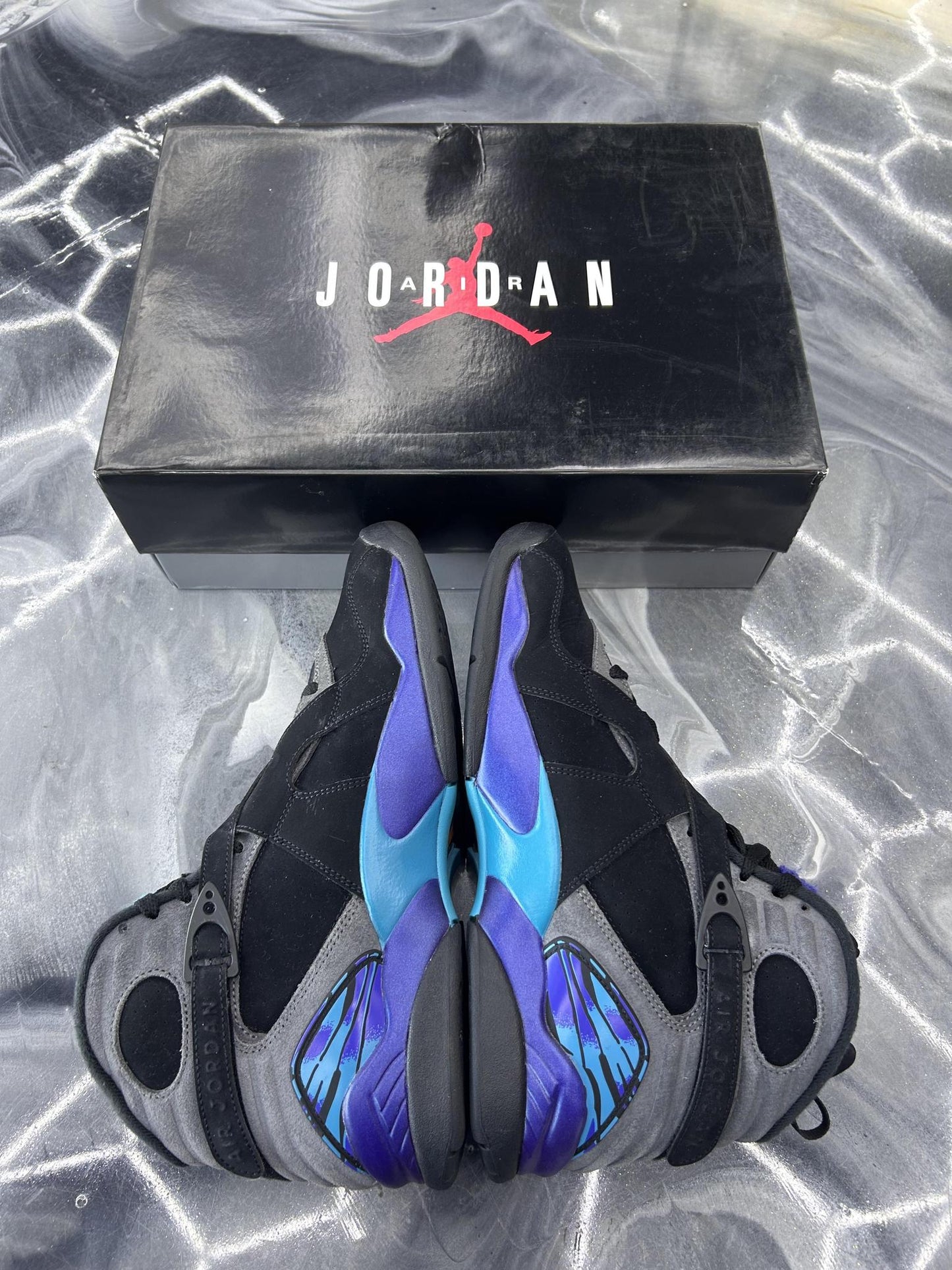 Jordan 8 "Aqua" Used Size 10.5