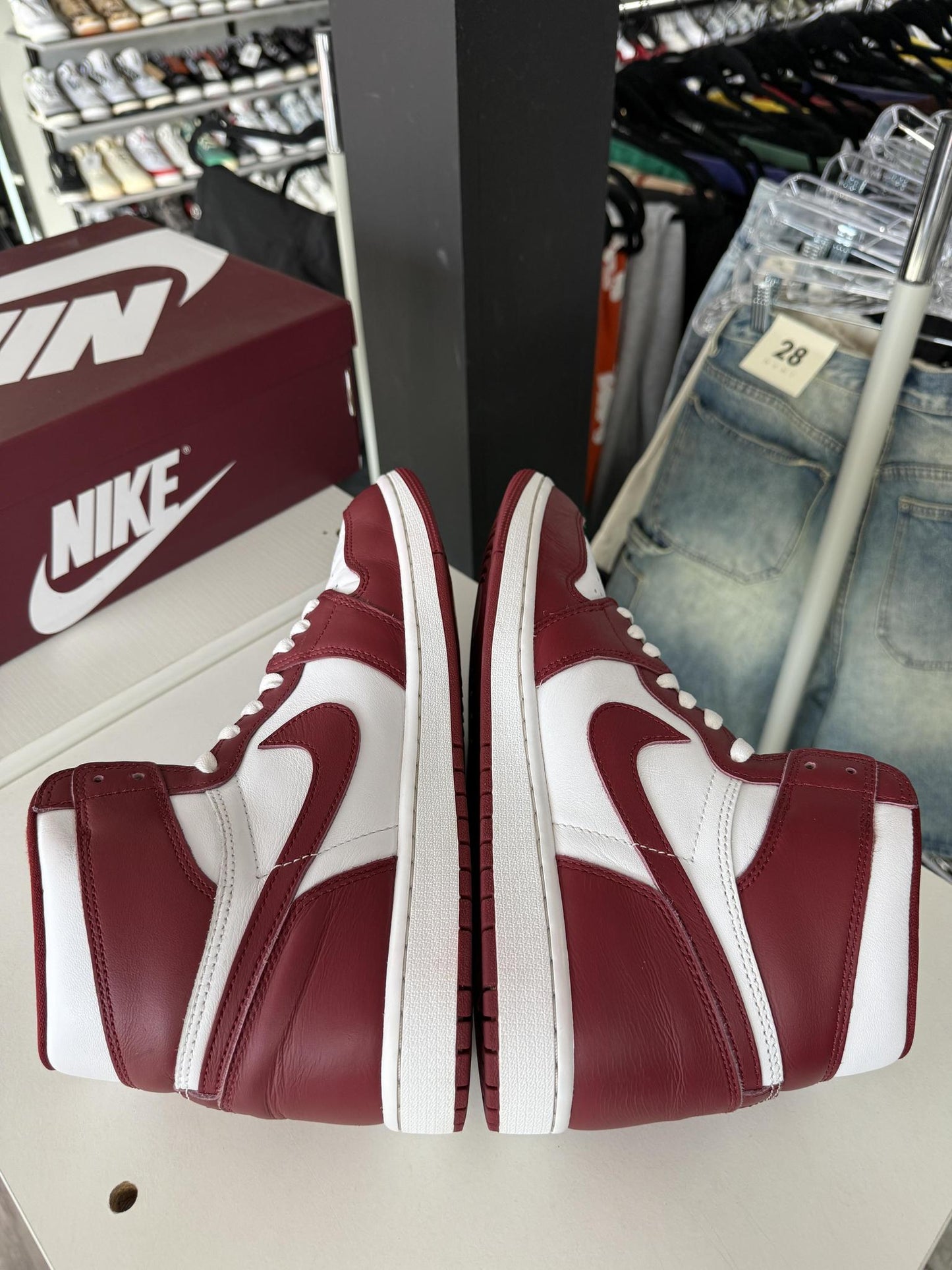 Jordan 1 "Team Red" Used Size 11.5