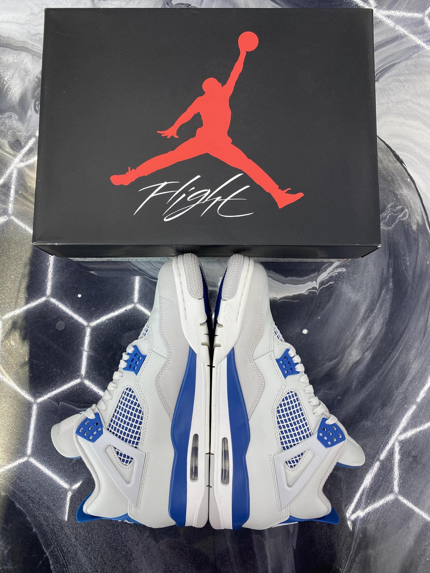 Jordan 4 "Military Blue" Used Size 11