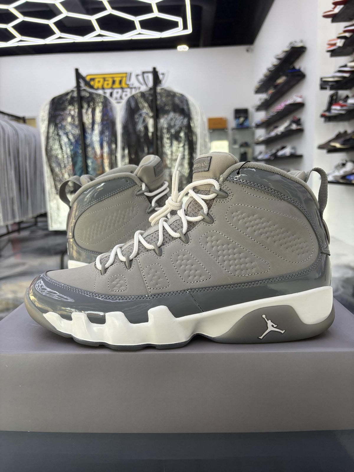 Jordan 9 "Cool Grey" Used Size 10