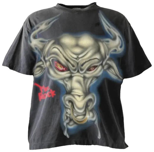 Hellstar X Wrestlemania Tee "Brahma Bull"
