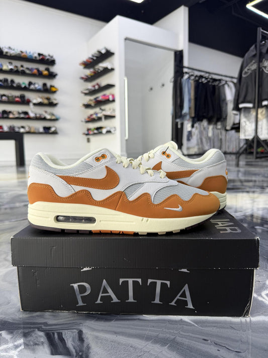 Nike X Patta Air Max 1 "Monarch Orange" Used Size 11