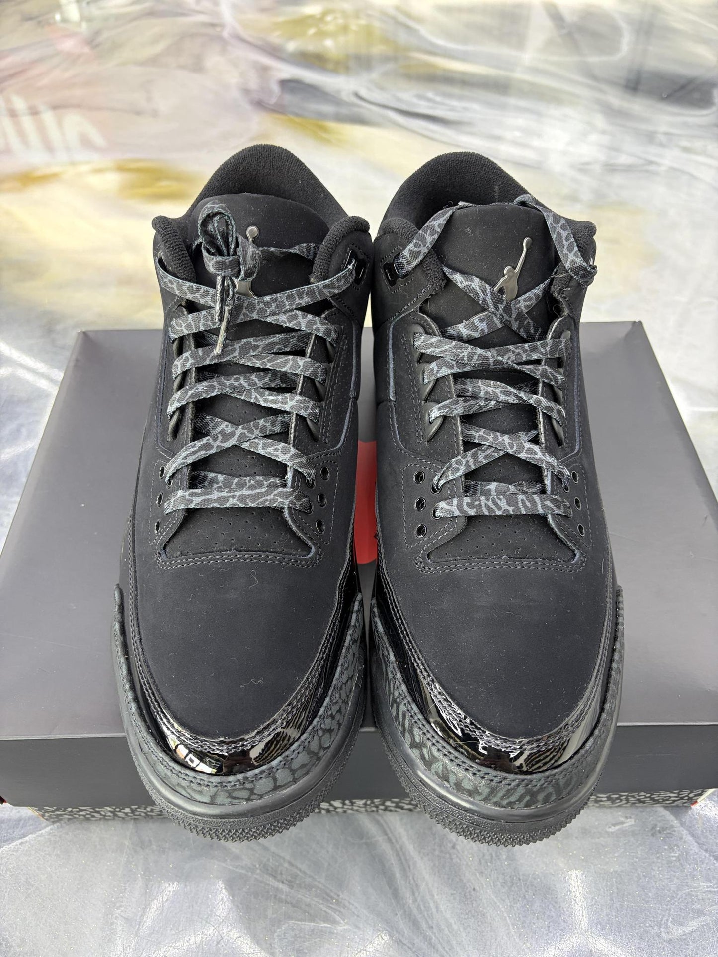 Jordan 3 "Black Cat" Used Size 11