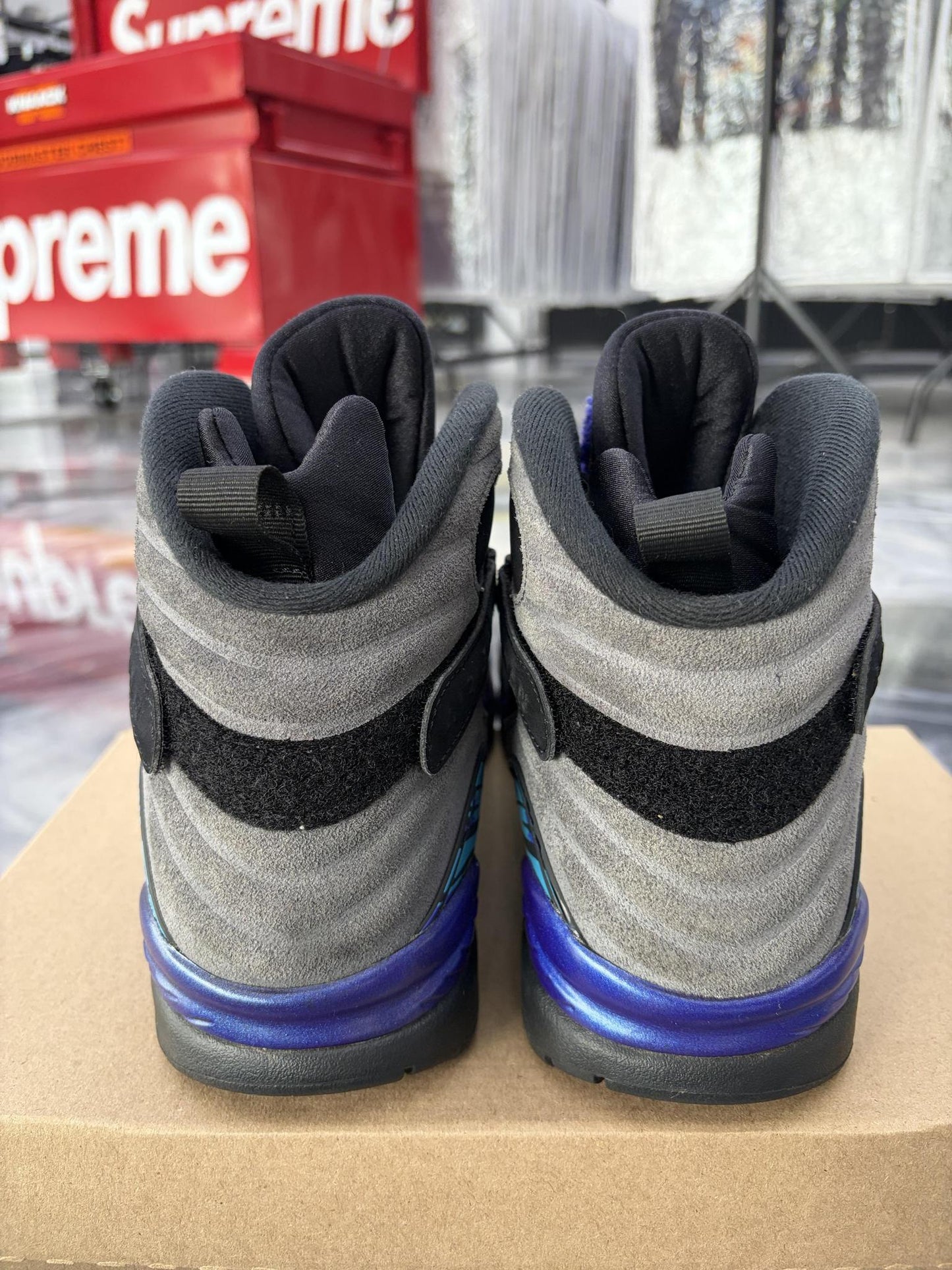 Jordan 8 "Aqua" Used Size 10.5