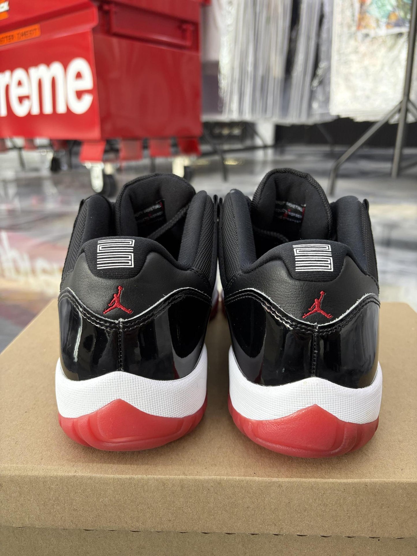 Jordan 11 Low "Bred" Used Size 10.5