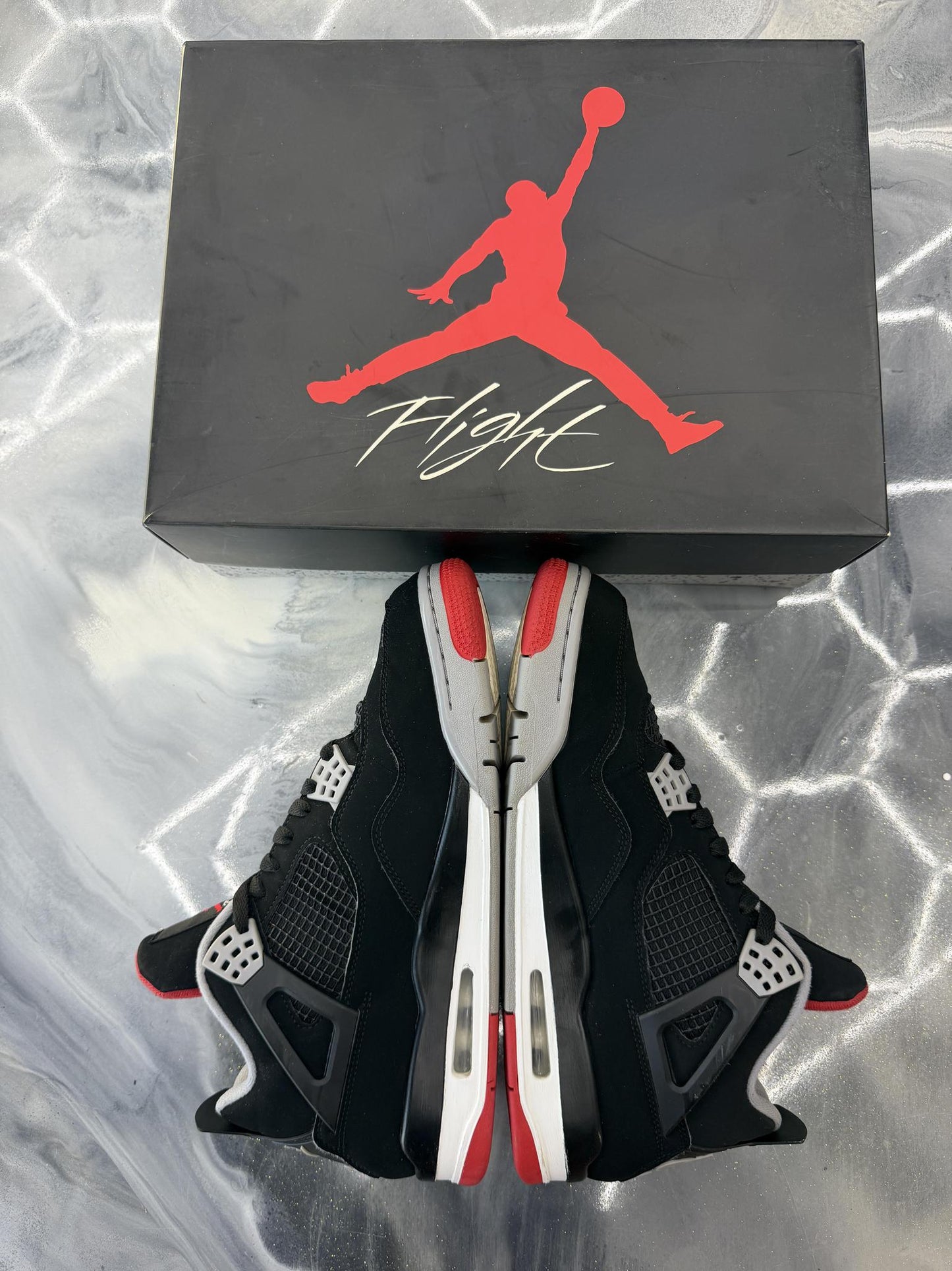 Jordan 4 "Bred" 2019 Used Size 11.5