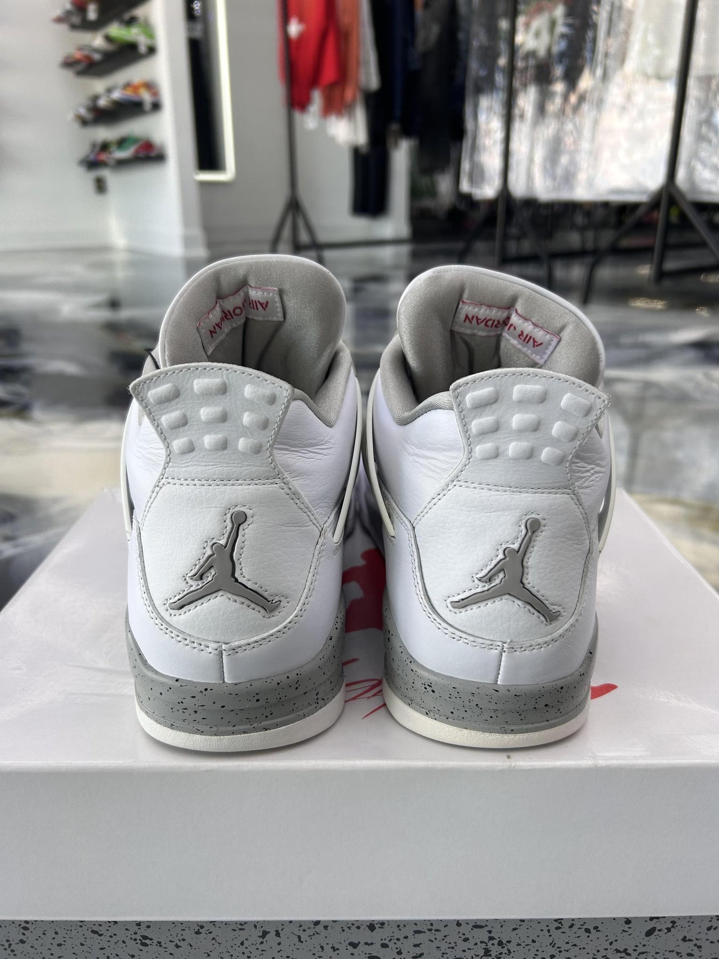 Jordan 4 "White Oreo" Used Size 13