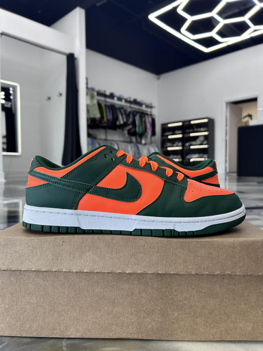 Nike Dunk Low "Miami Hurricanes" Used Size 11