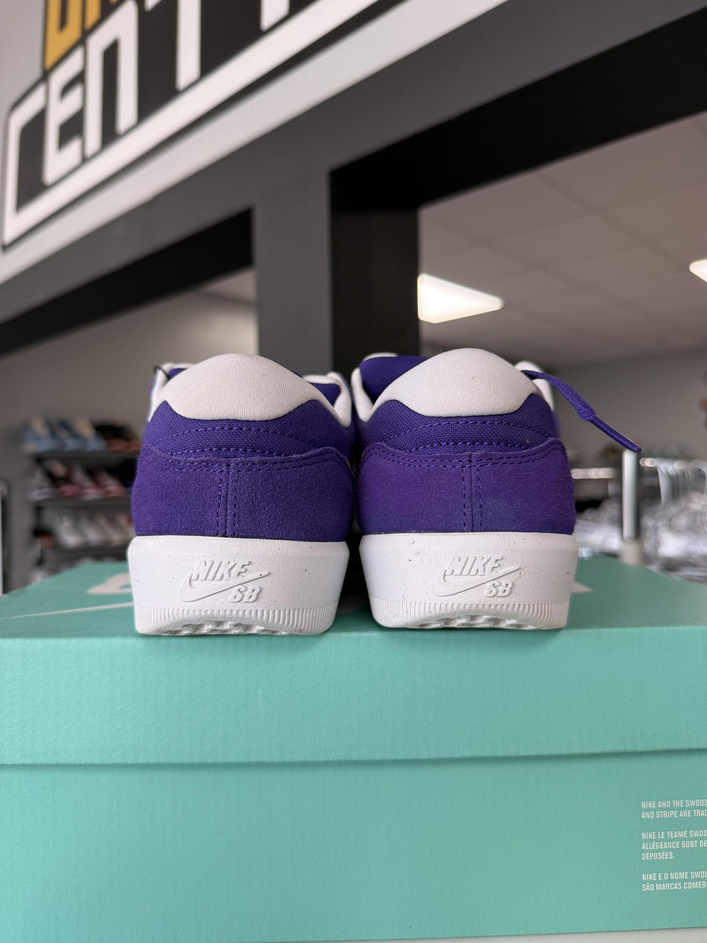 Nike SB Force 58 "Court Purple" Used Size 9