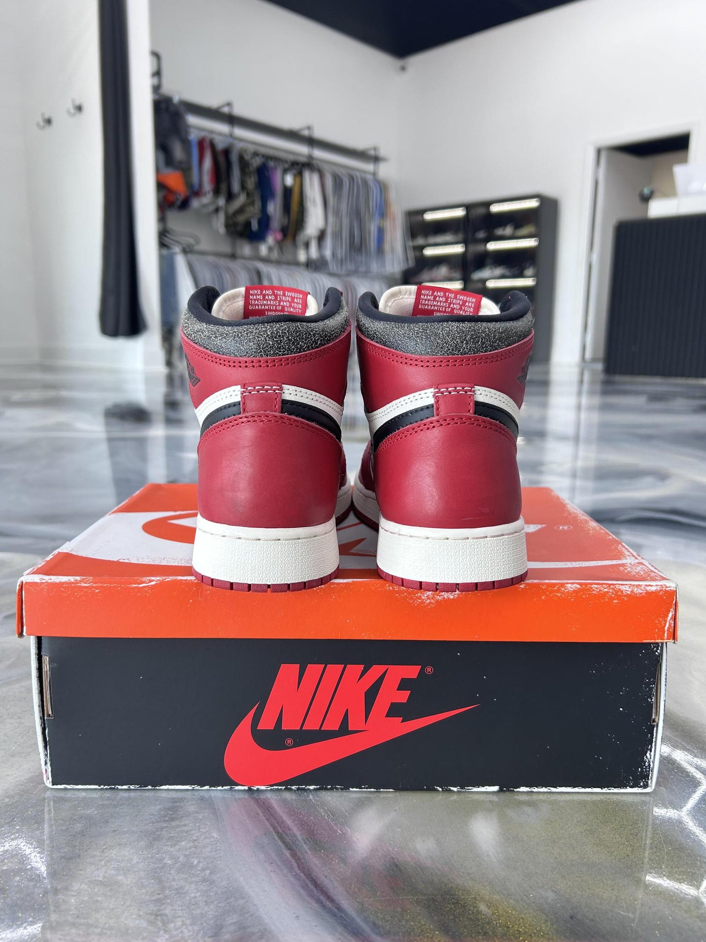 Jordan 1 "Lost & Found" Used Size 6.5Y/8W