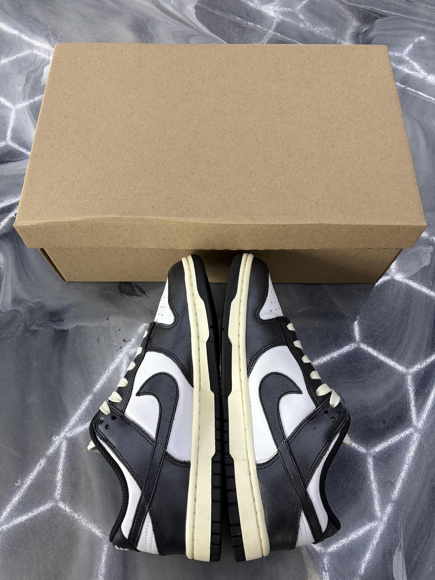 Nike Dunk Low Vintage Panda Used Size 5.5Y/7W